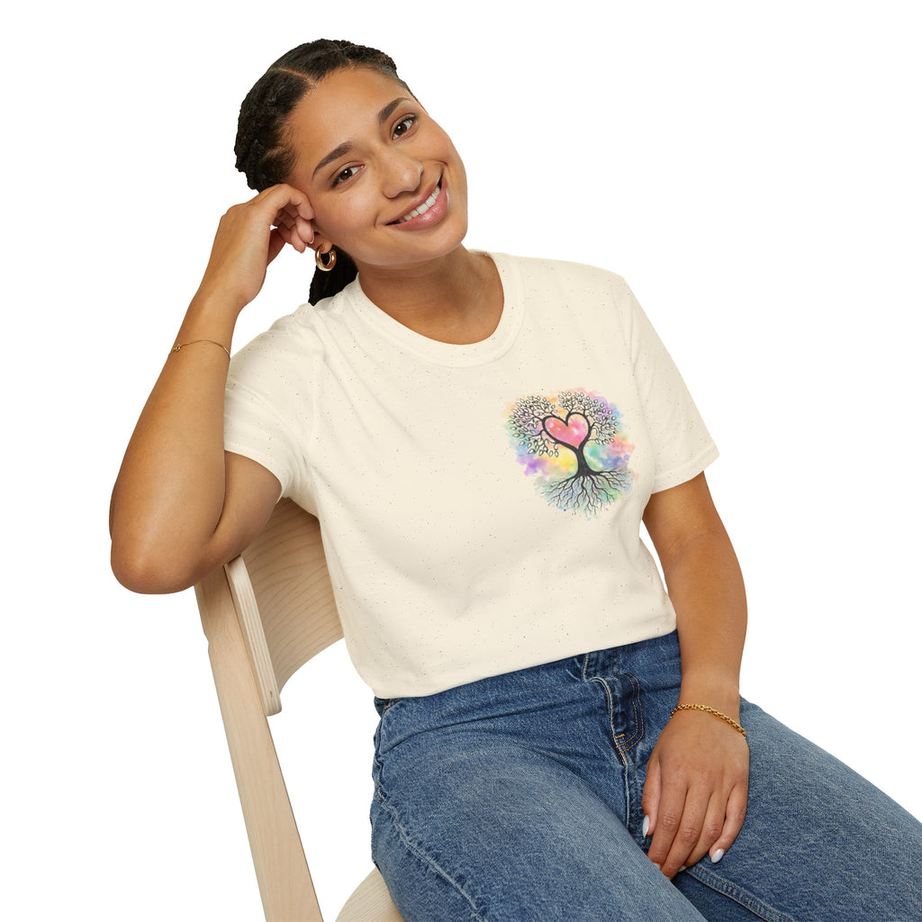 Rainbow Tree of Life Graphic T-Shirt