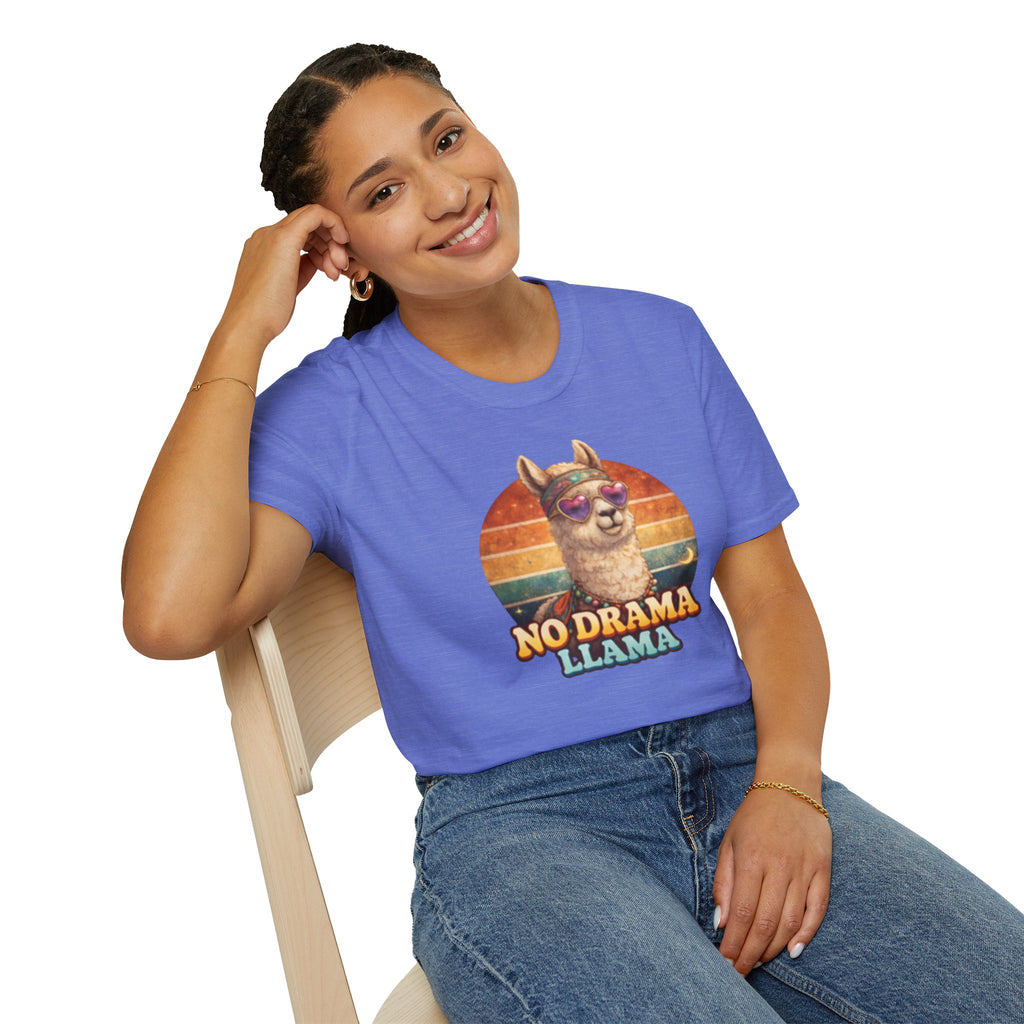 No Drama Llama Unisex Softstyle T-Shirt