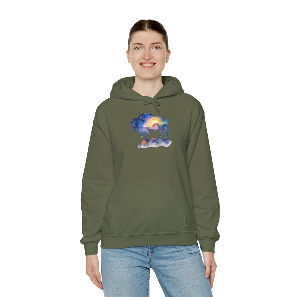 Cosmic Bison Graphic Sweatshirt