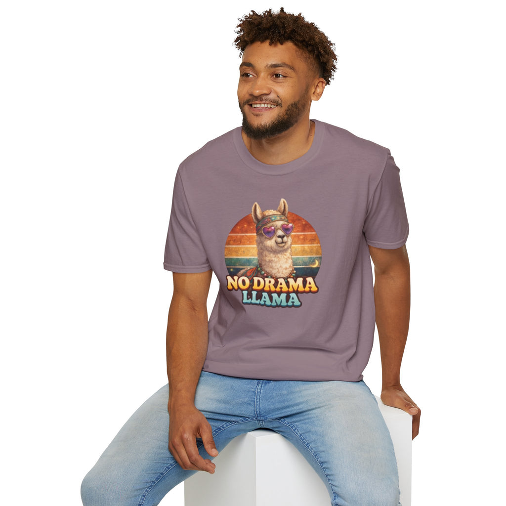 No Drama Llama Unisex Softstyle T-Shirt