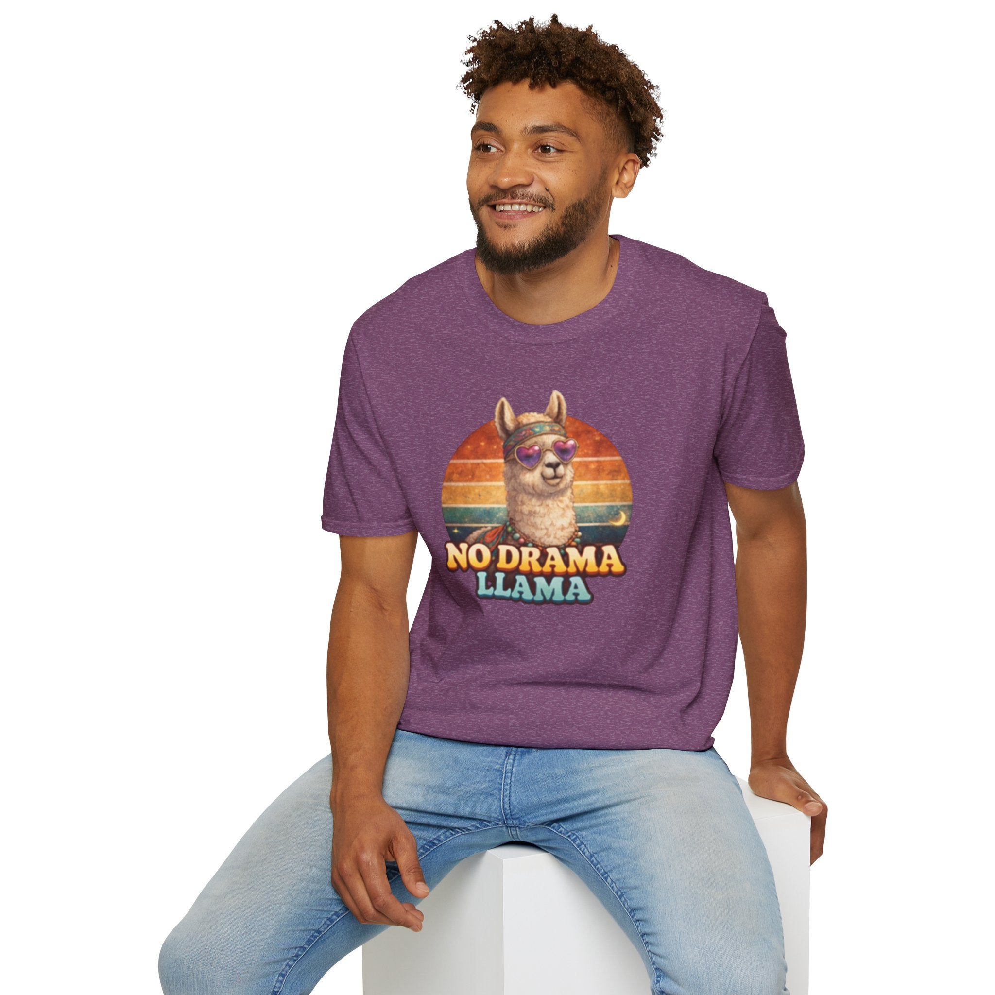 No Drama Llama Unisex Softstyle T-Shirt