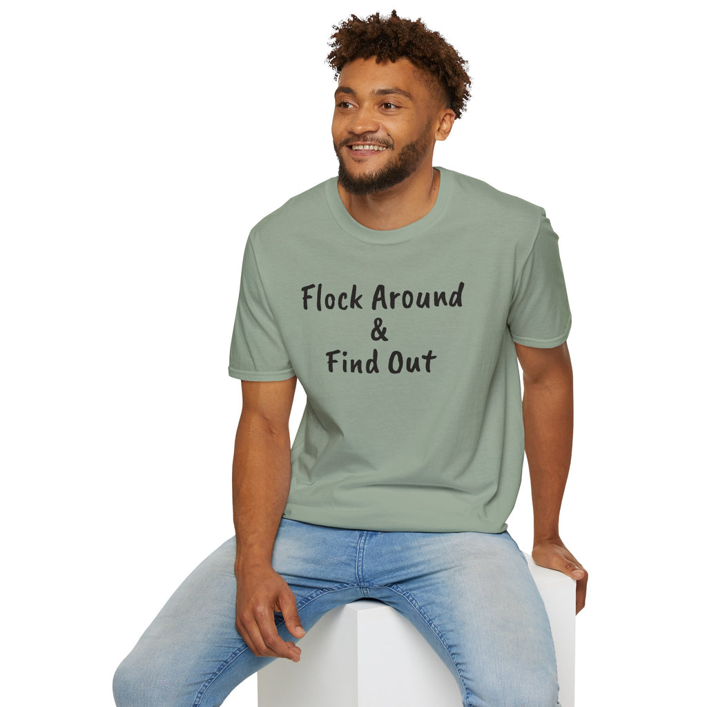 Copy of Flock Around and Find Out — Distressed Embroidered Dad Hat