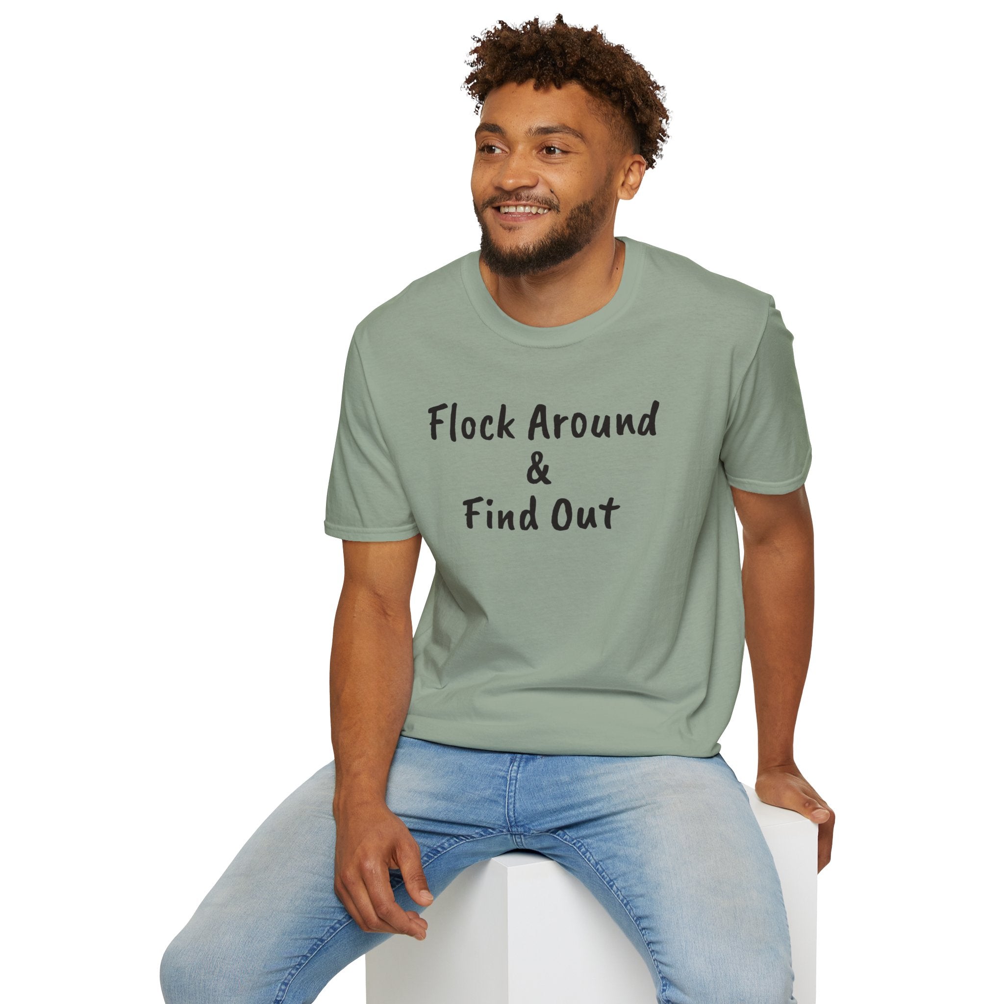 Copy of Flock Around and Find Out — Distressed Embroidered Dad Hat