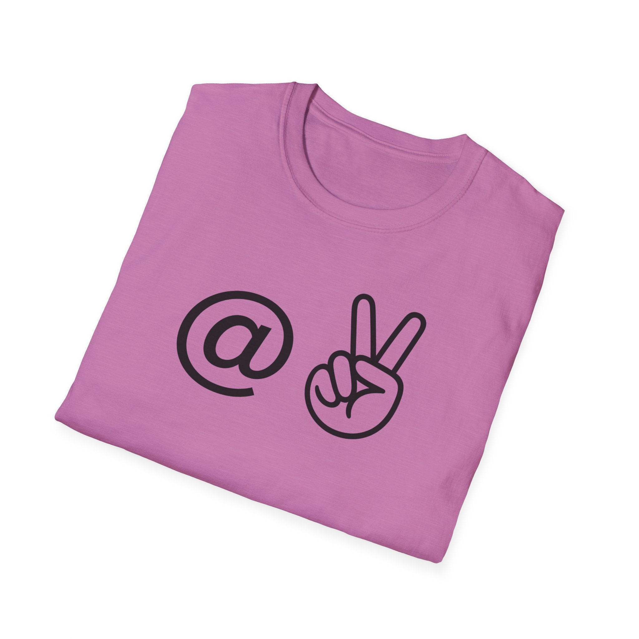 At Peace T-Shirt — Minimalist Graphic Tee
