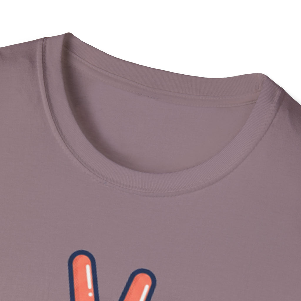 Peace Sign Hand T-Shirt | Retro Vibes, Minimal Graphic