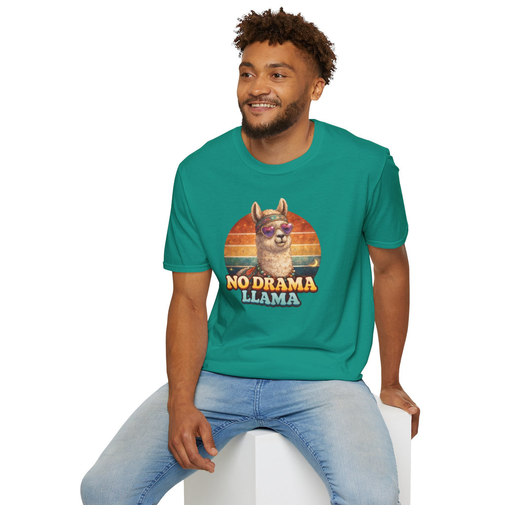 No Drama Llama Unisex Softstyle T-Shirt