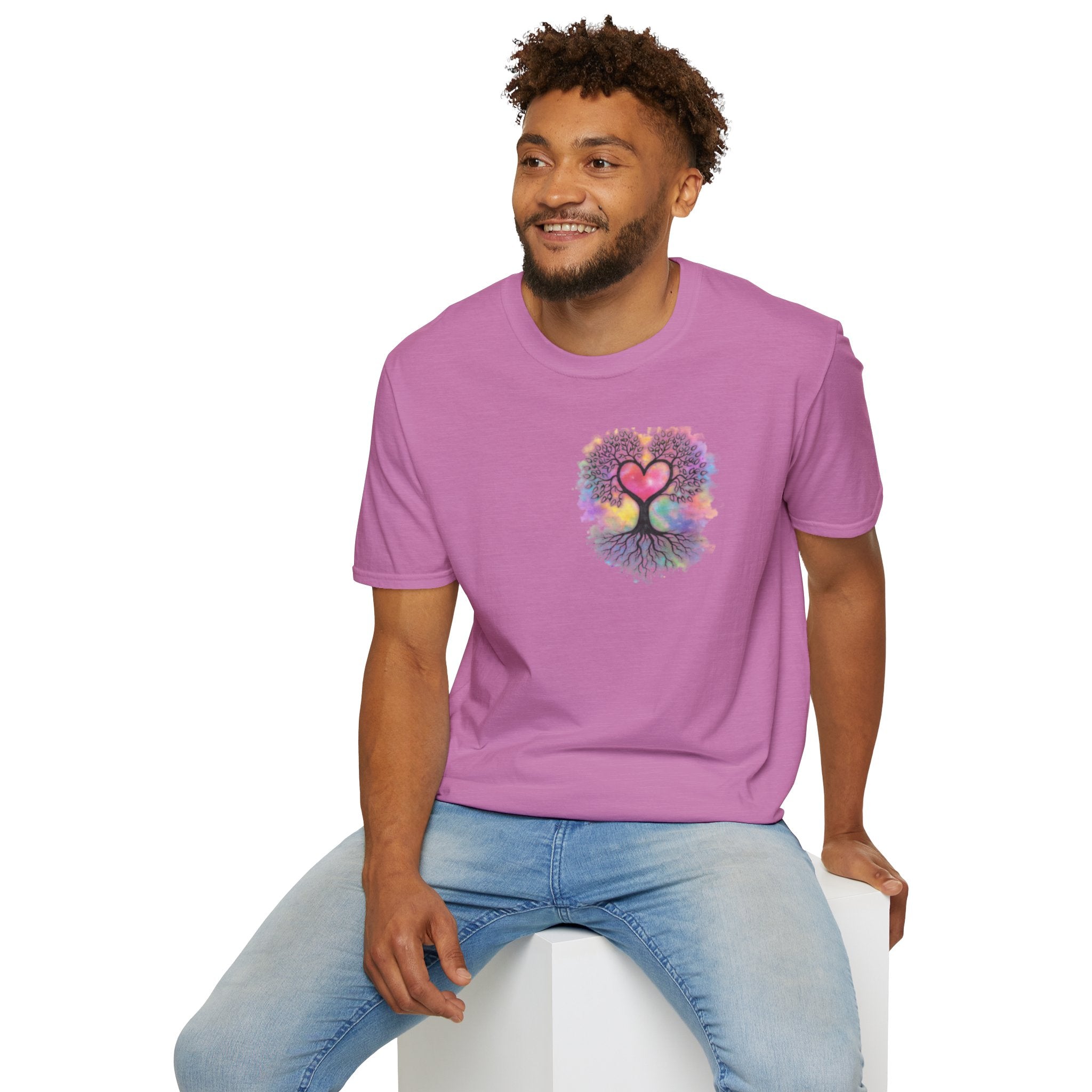 Rainbow Tree of Life Graphic T-Shirt