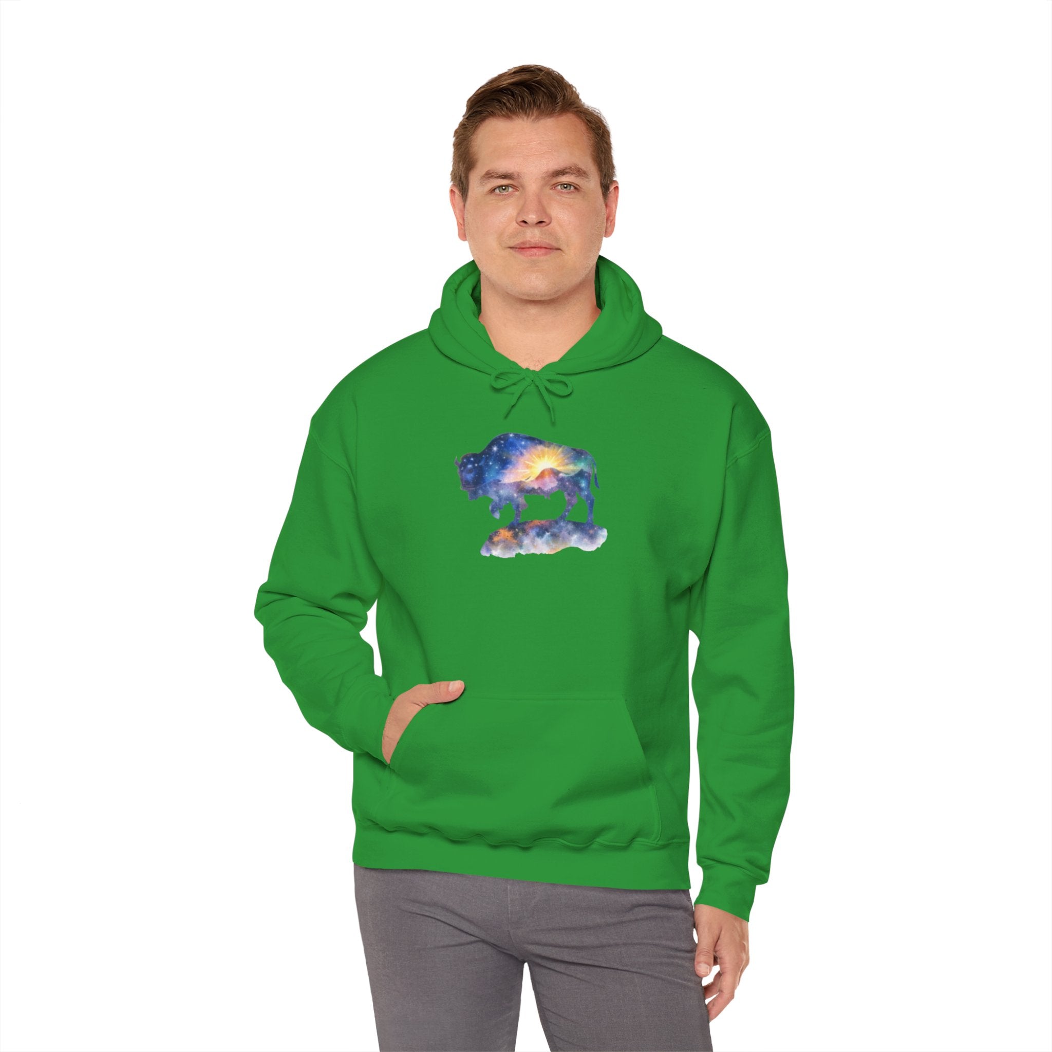 Cosmic Bison Graphic Sweatshirt