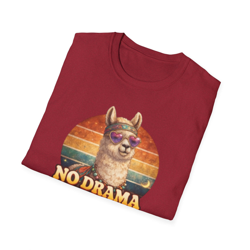No Drama Llama Unisex Softstyle T-Shirt