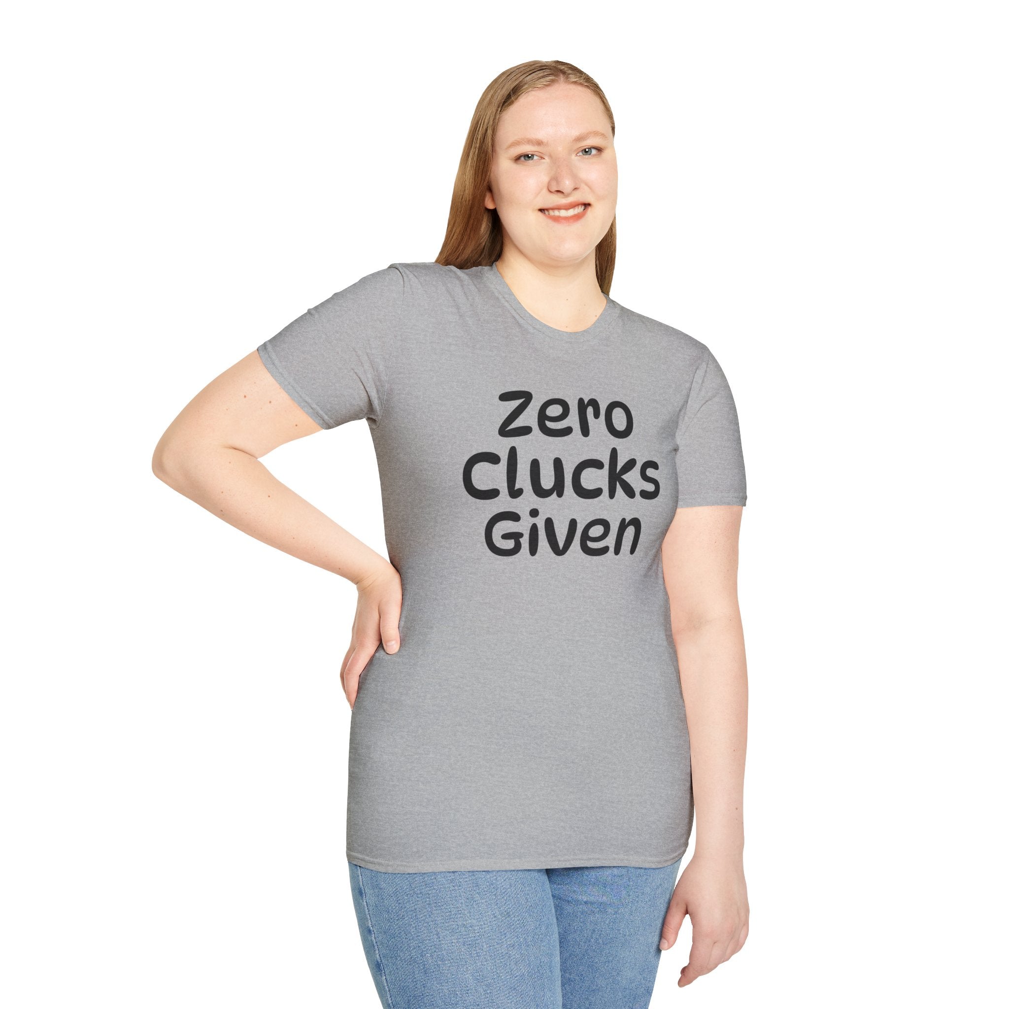 Zero Clucks Given Tshirt