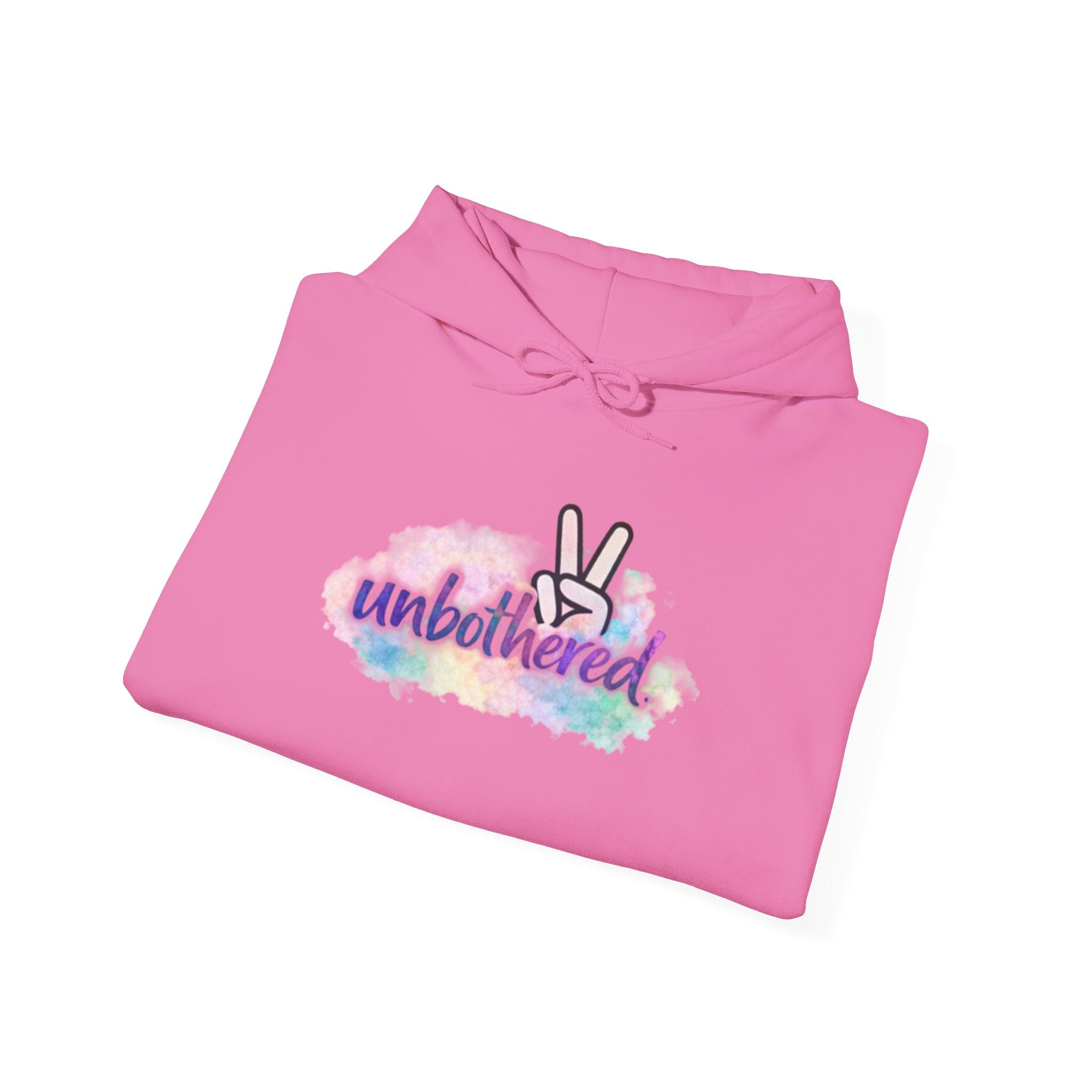 Unbothered Hoodie — Cozy Pullover Sweatshirt for Relaxed Vibes