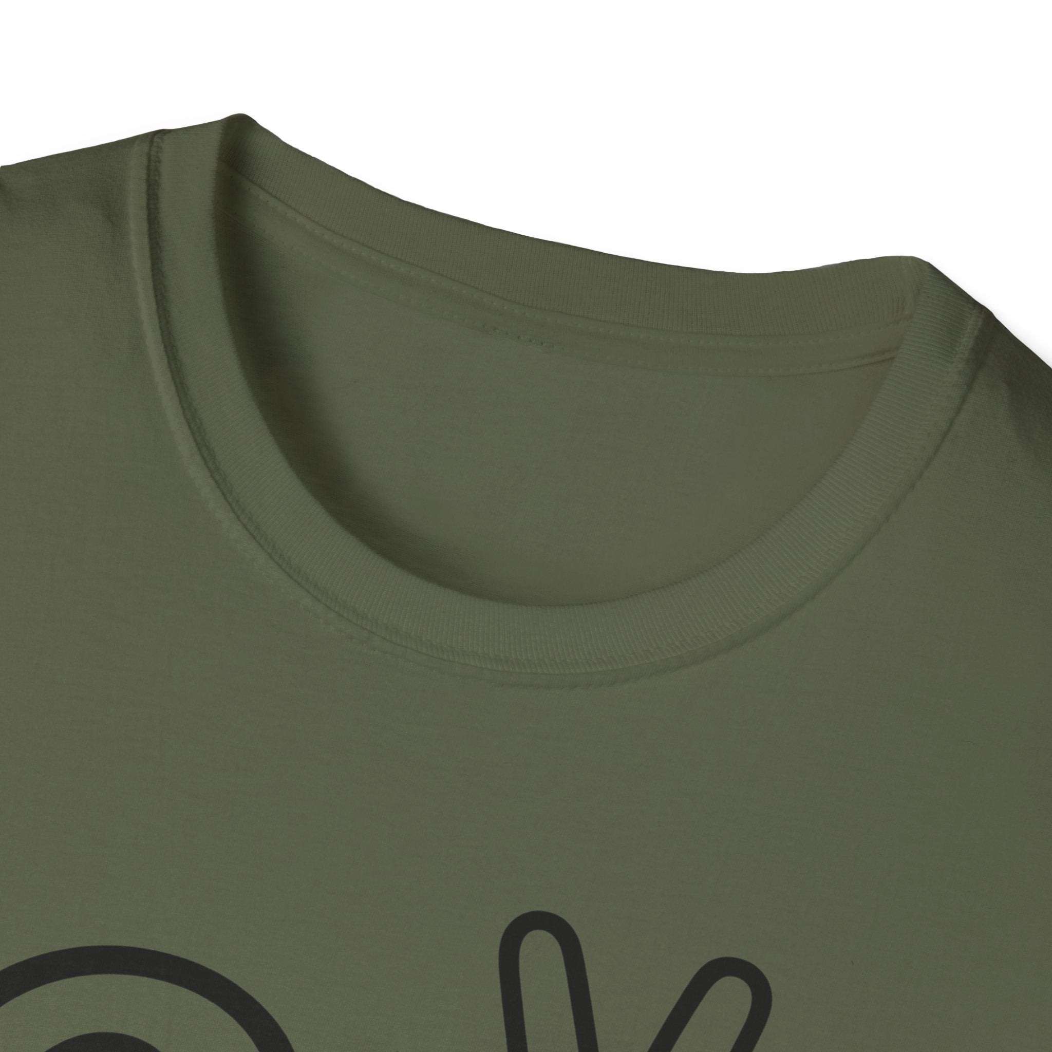 At Peace T-Shirt — Minimalist Graphic Tee