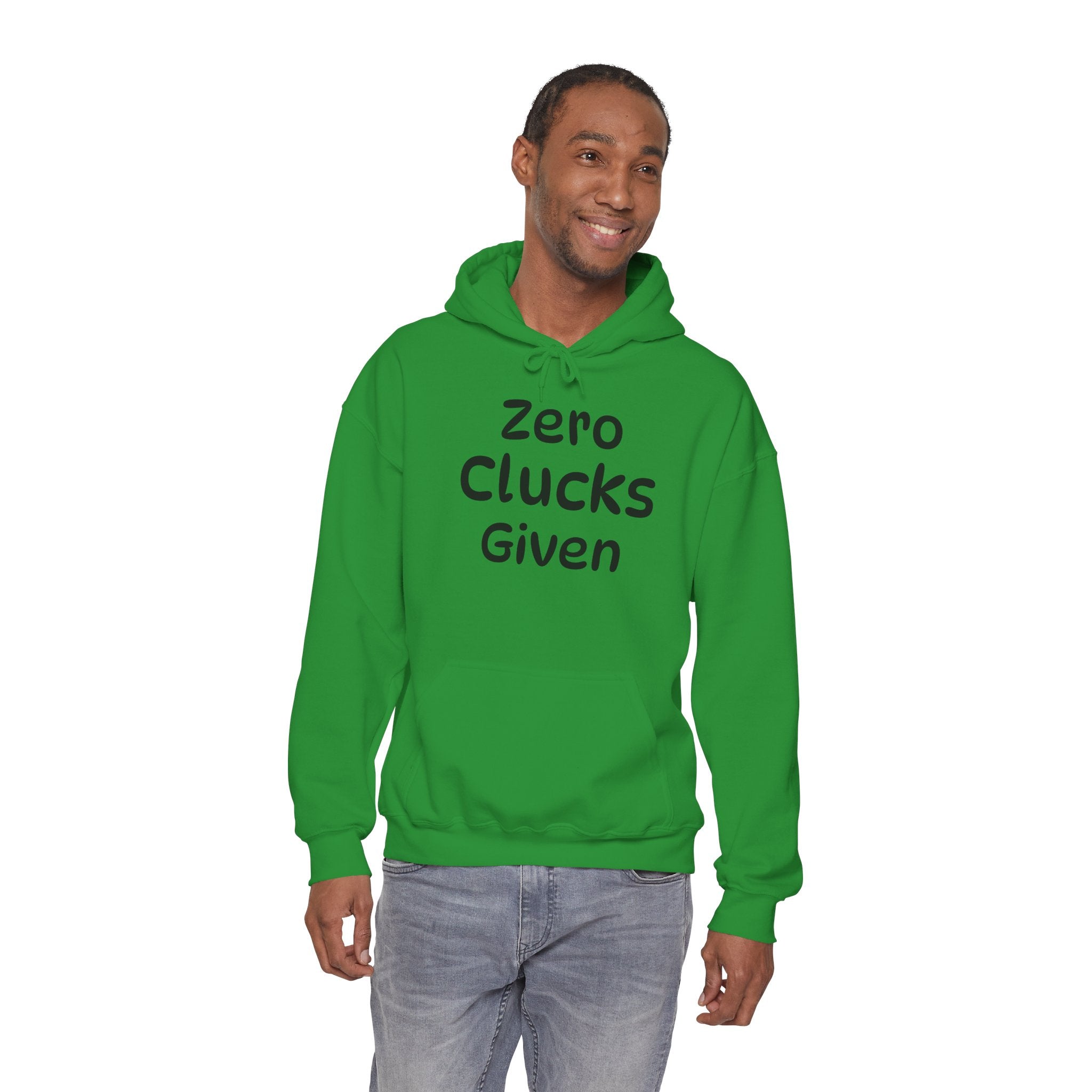 Zero Clucks Given Unisex Heavy Blend™ Hooded Sweatshirt