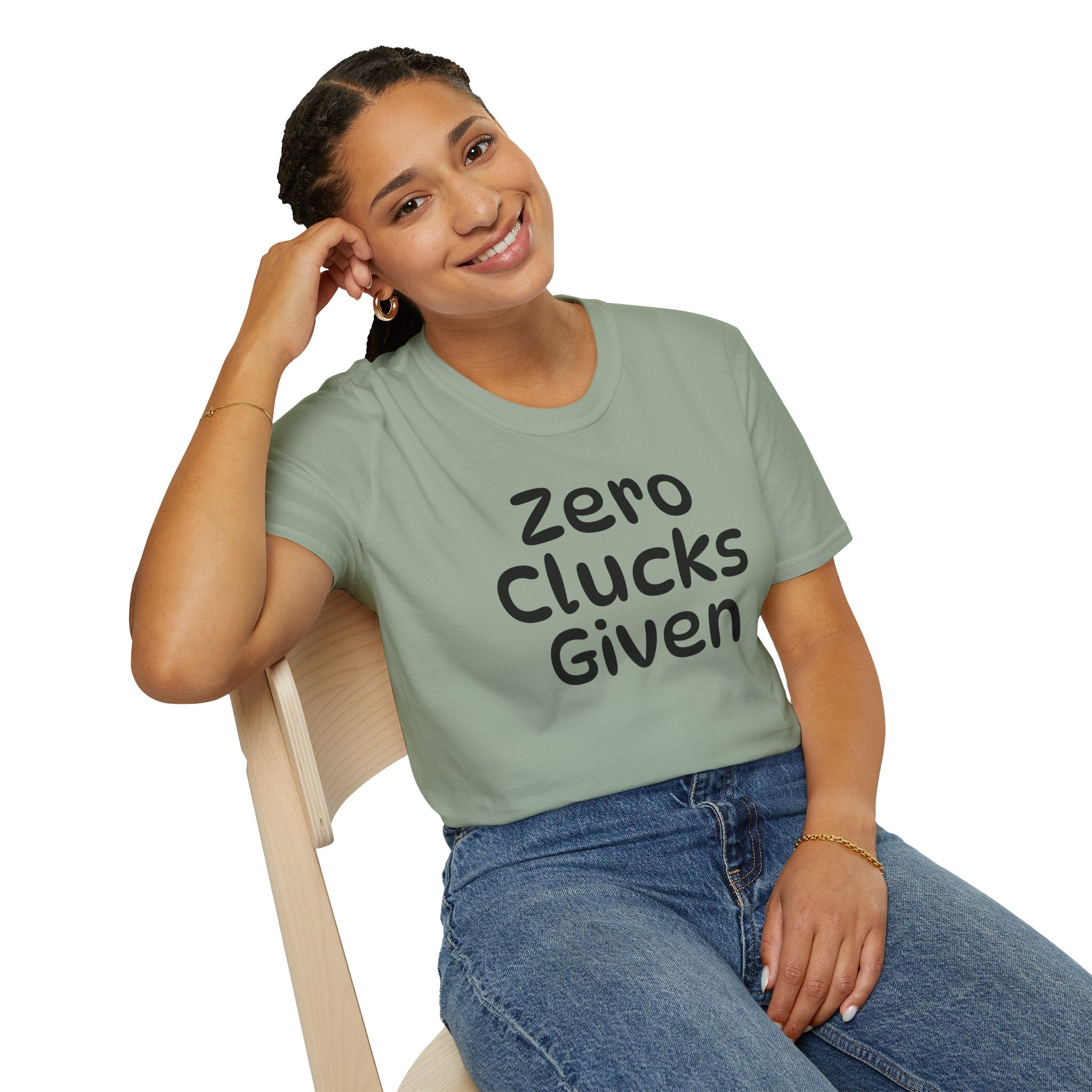 Zero Clucks Given Tshirt