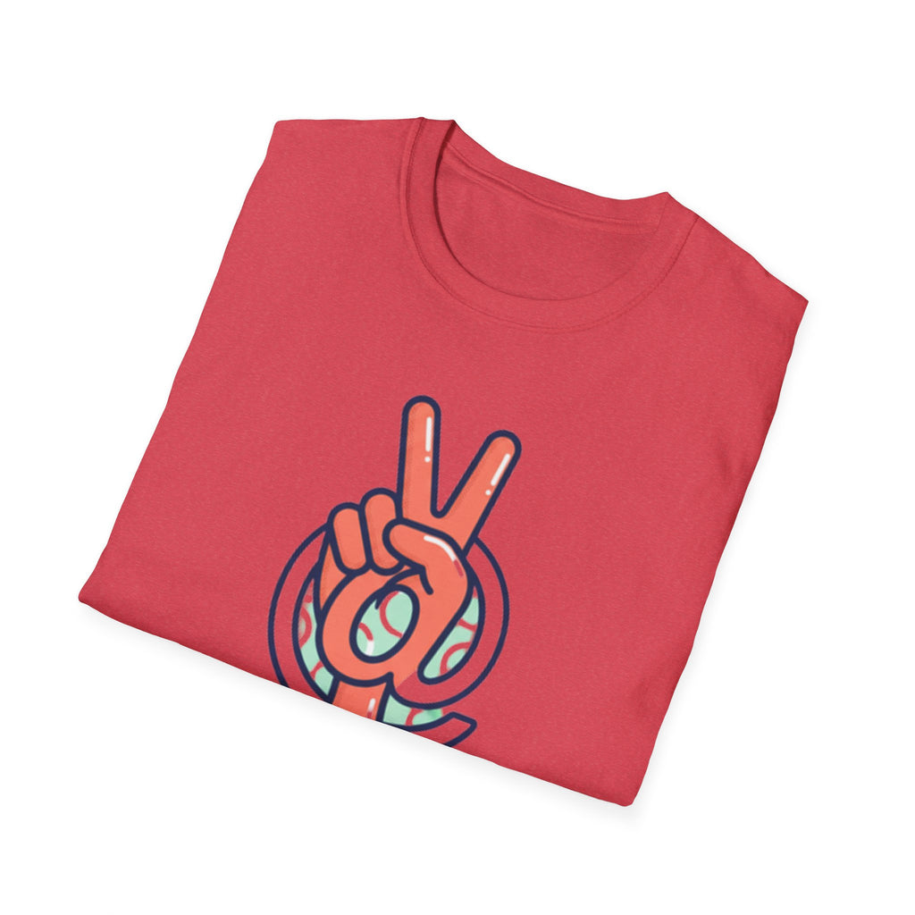 Peace Sign Hand T-Shirt | Retro Vibes, Minimal Graphic