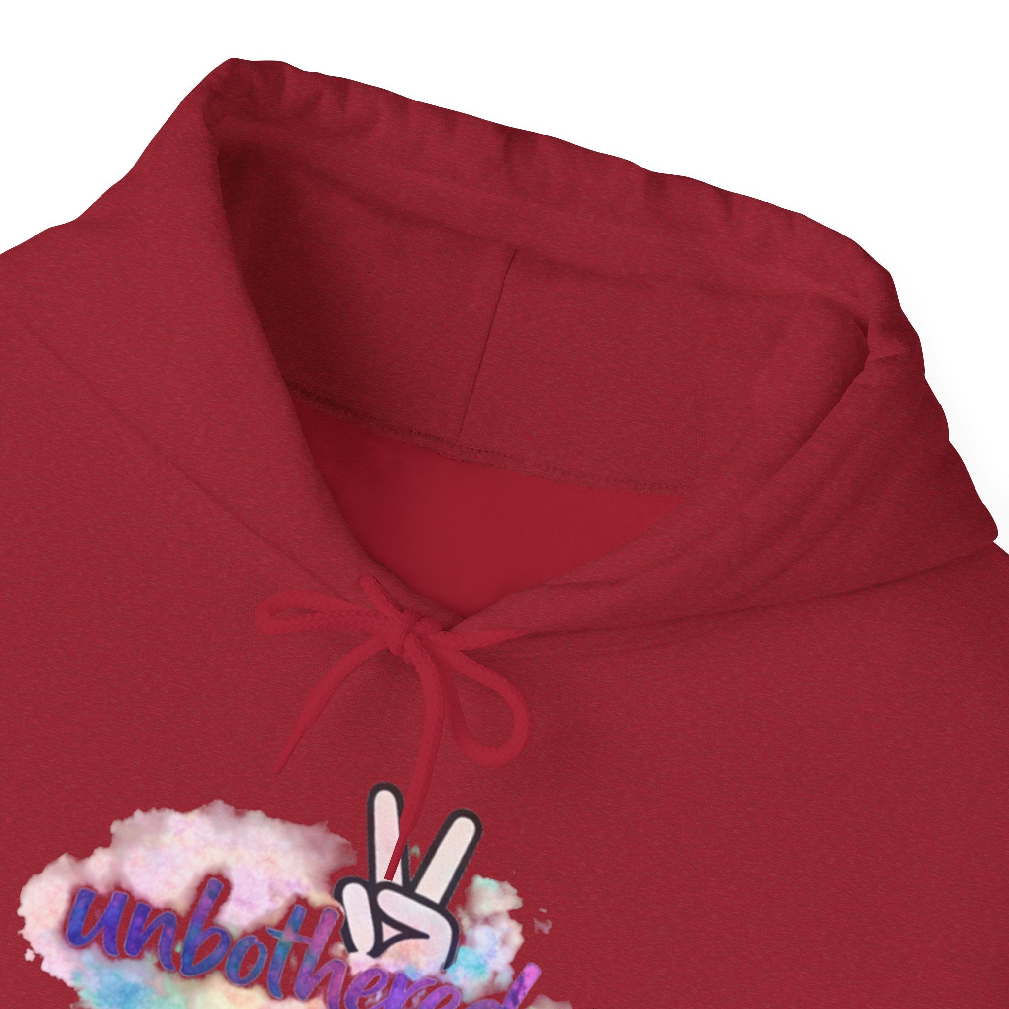Unbothered Hoodie — Cozy Pullover Sweatshirt for Relaxed Vibes