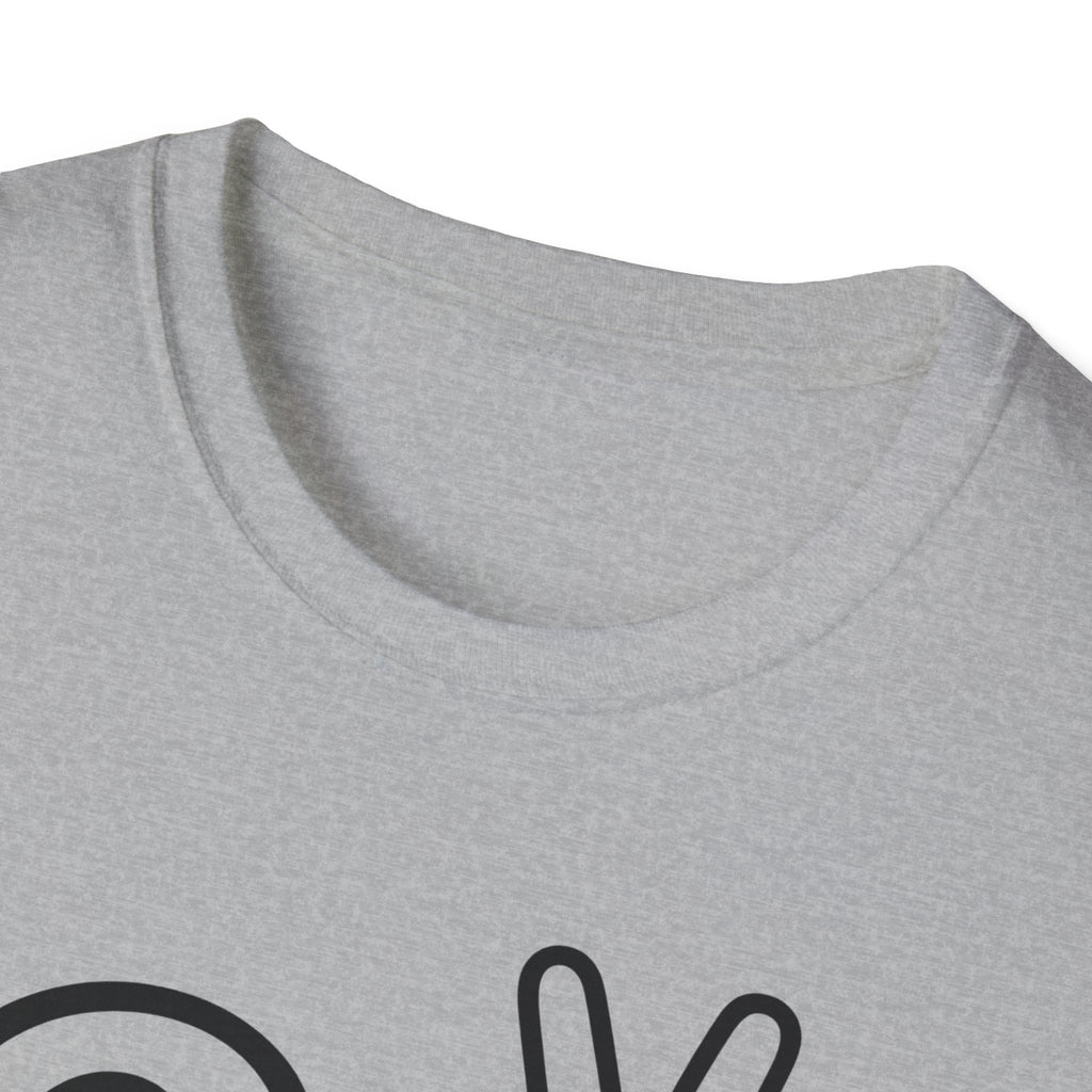 At Peace T-Shirt — Minimalist Graphic Tee