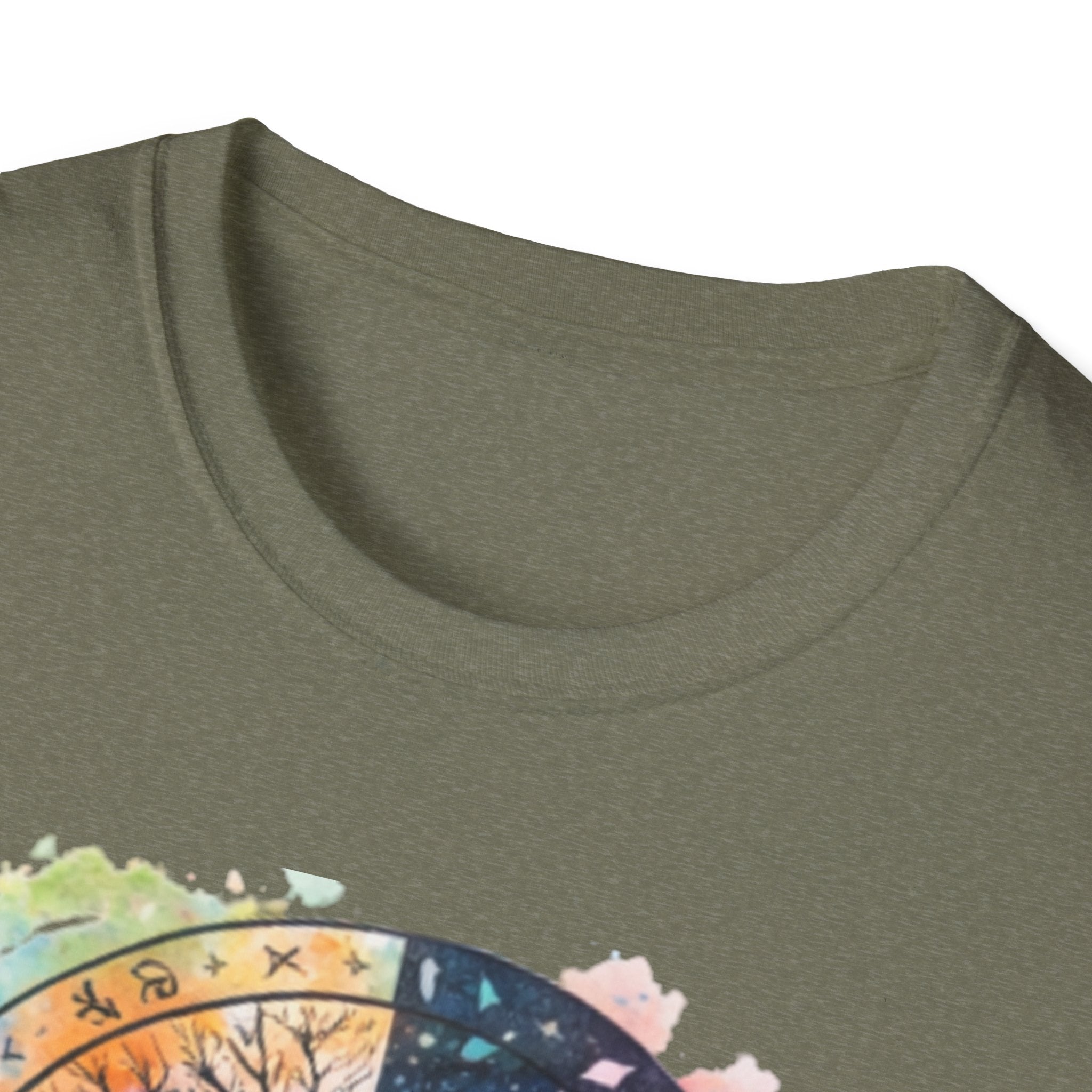 Tree of Life Yin Yang T-Shirt — Watercolor Sun & Moon Graphic Tee