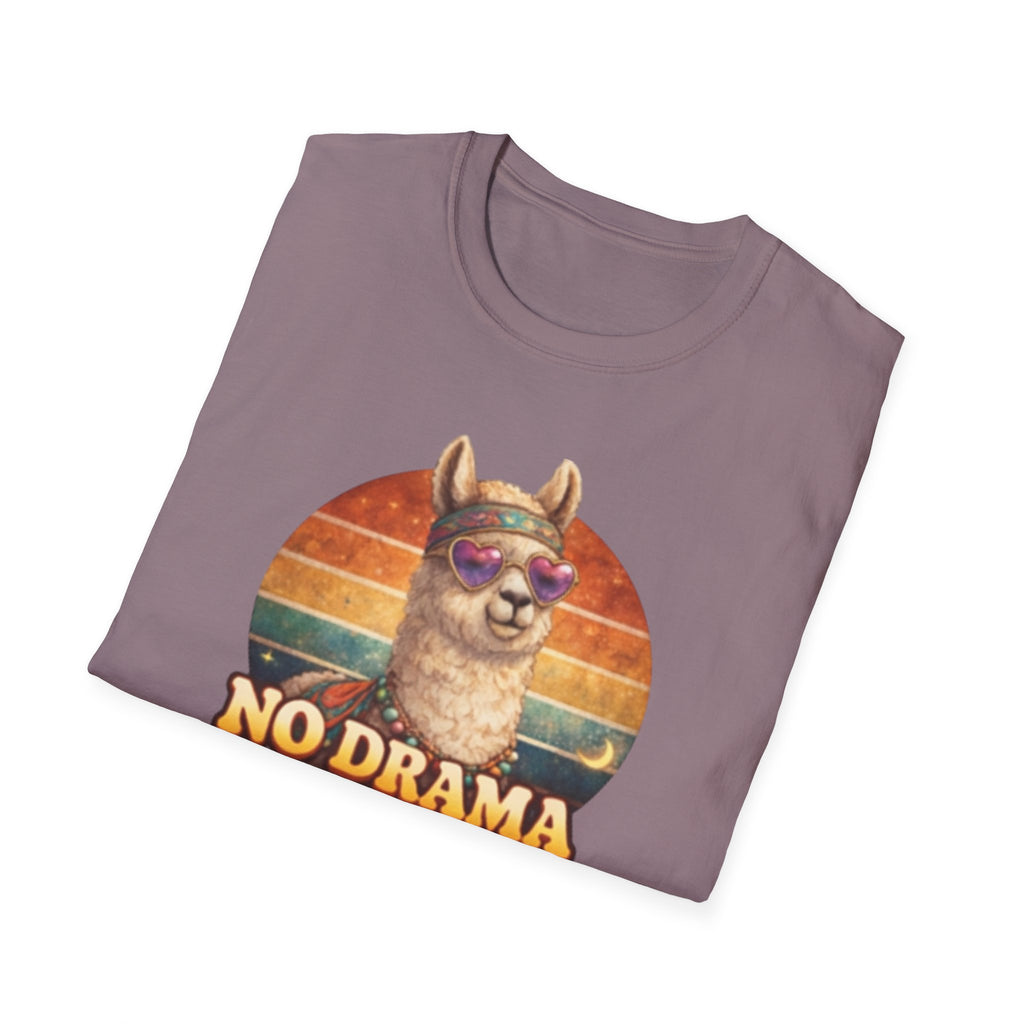 No Drama Llama Unisex Softstyle T-Shirt