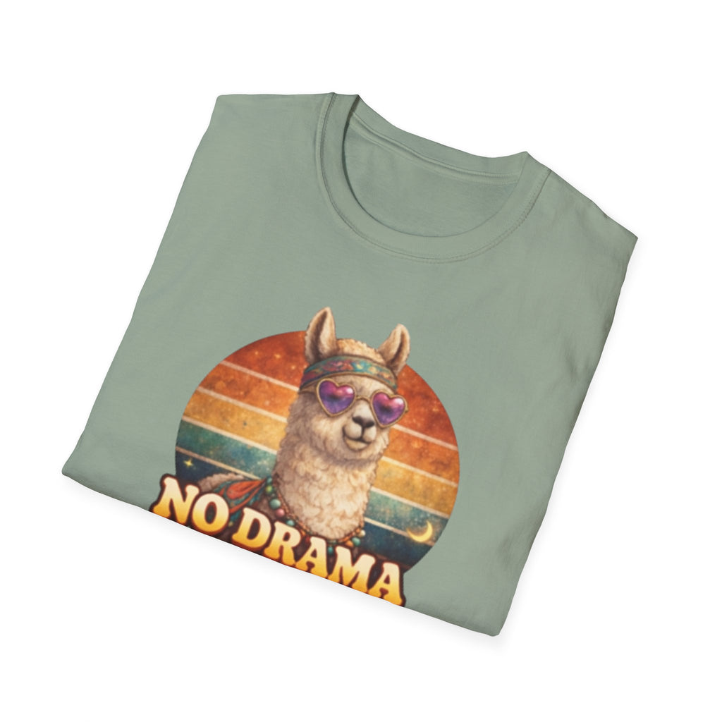 No Drama Llama Unisex Softstyle T-Shirt