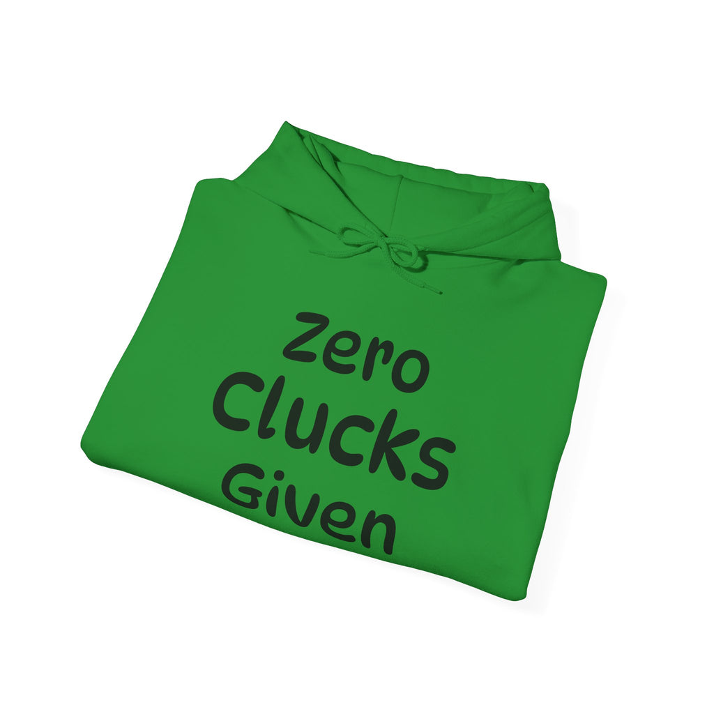 Zero Clucks Given Unisex Heavy Blend™ Hooded Sweatshirt