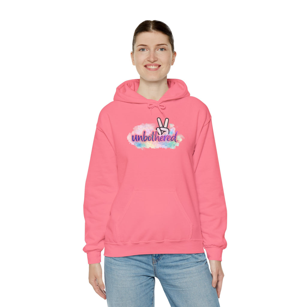 Unbothered Hoodie — Cozy Pullover Sweatshirt for Relaxed Vibes