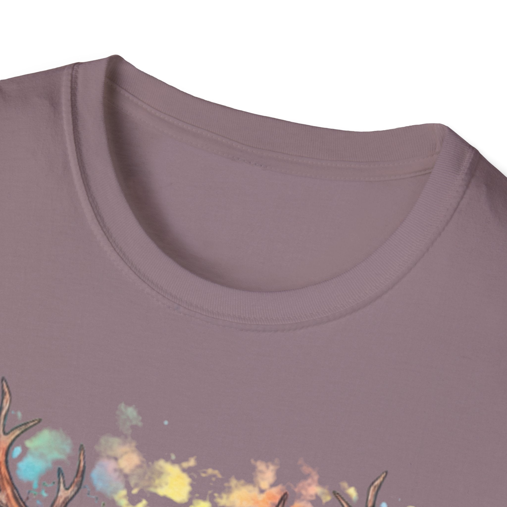Boho Antler Dreamcatcher Watercolor T-Shirt