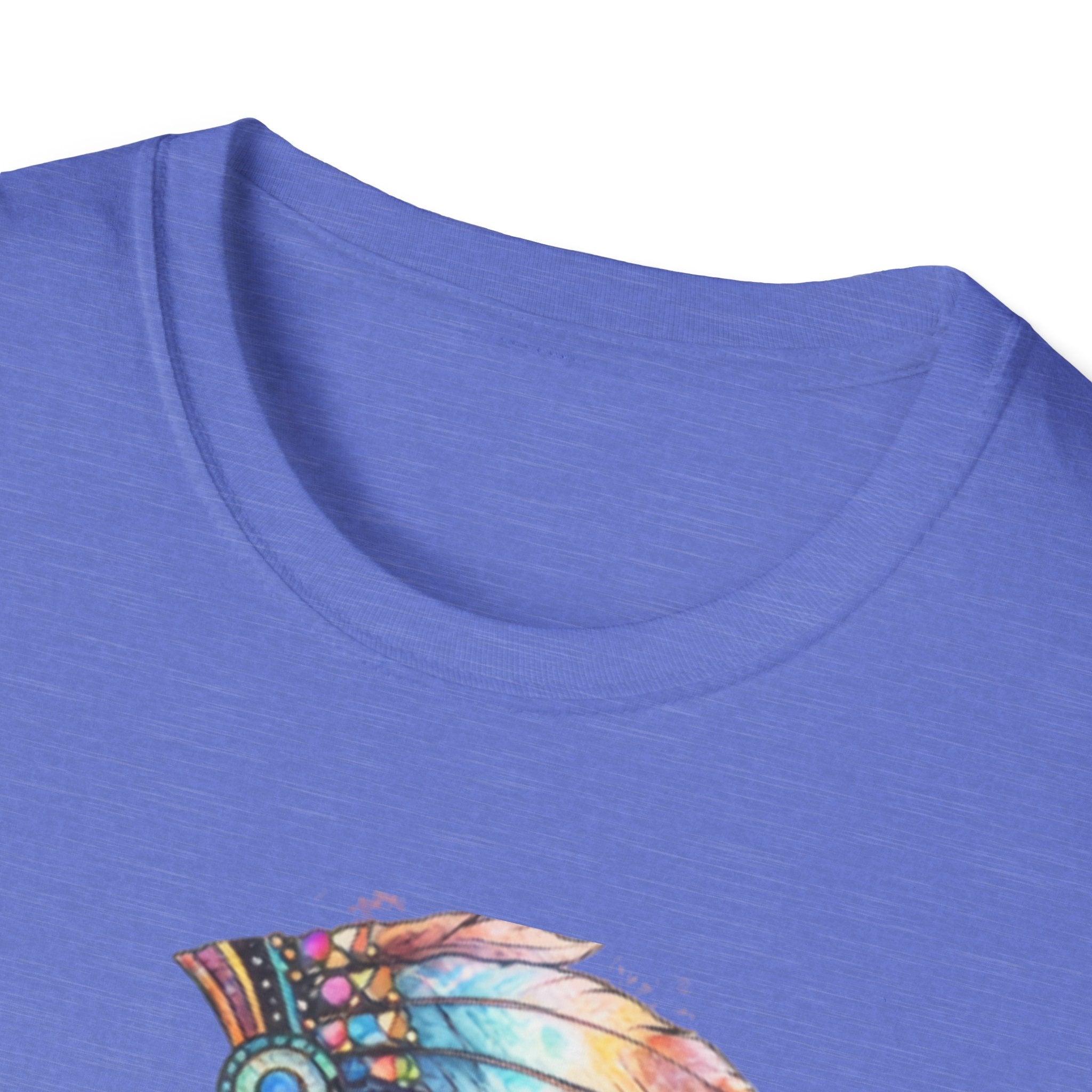 Native American Watercolor Headdress T-Shirt