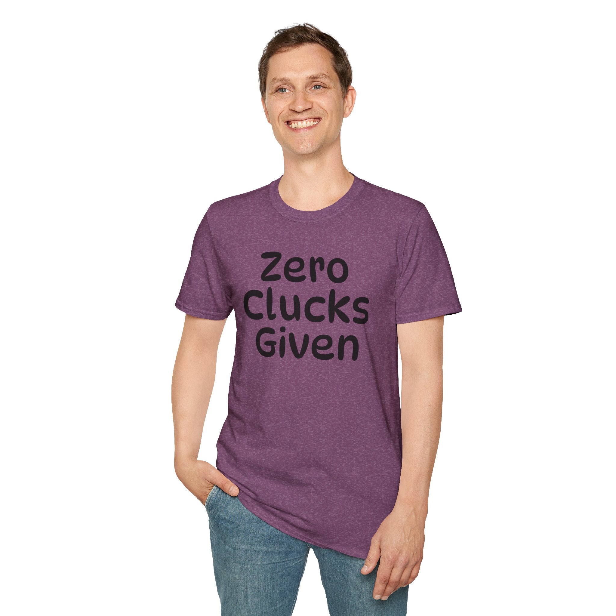 Zero Clucks Given Tshirt
