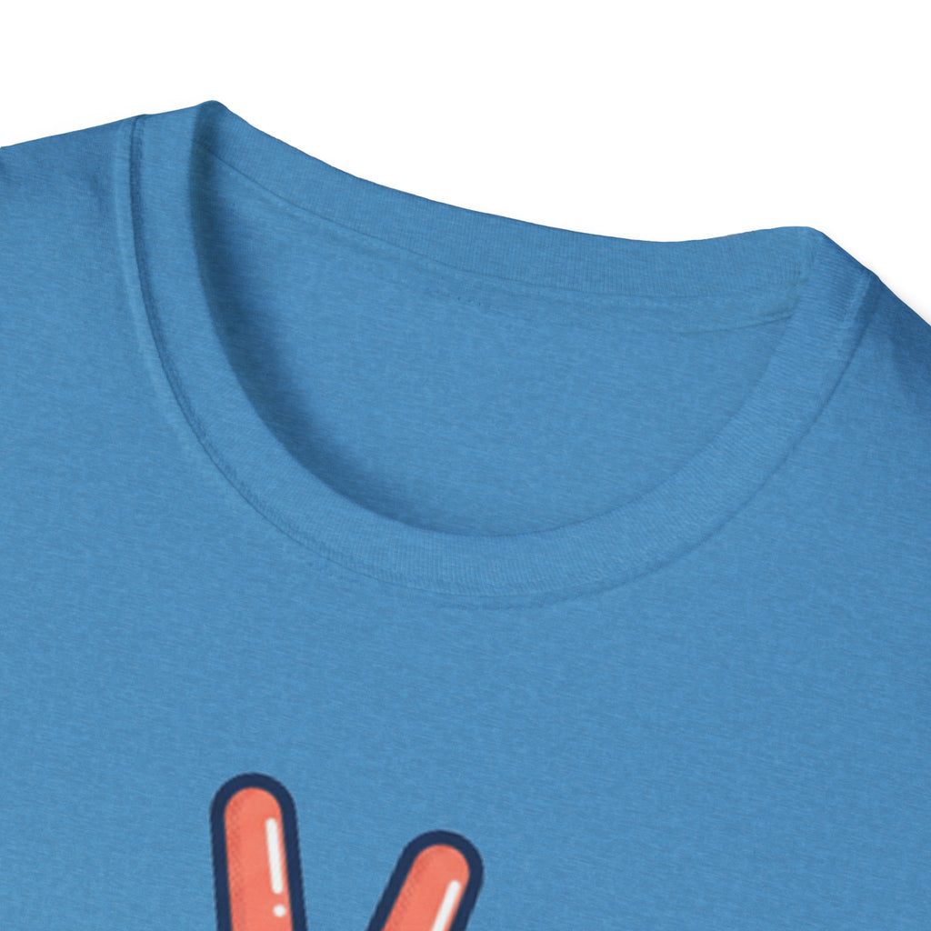 Peace Sign Hand T-Shirt | Retro Vibes, Minimal Graphic