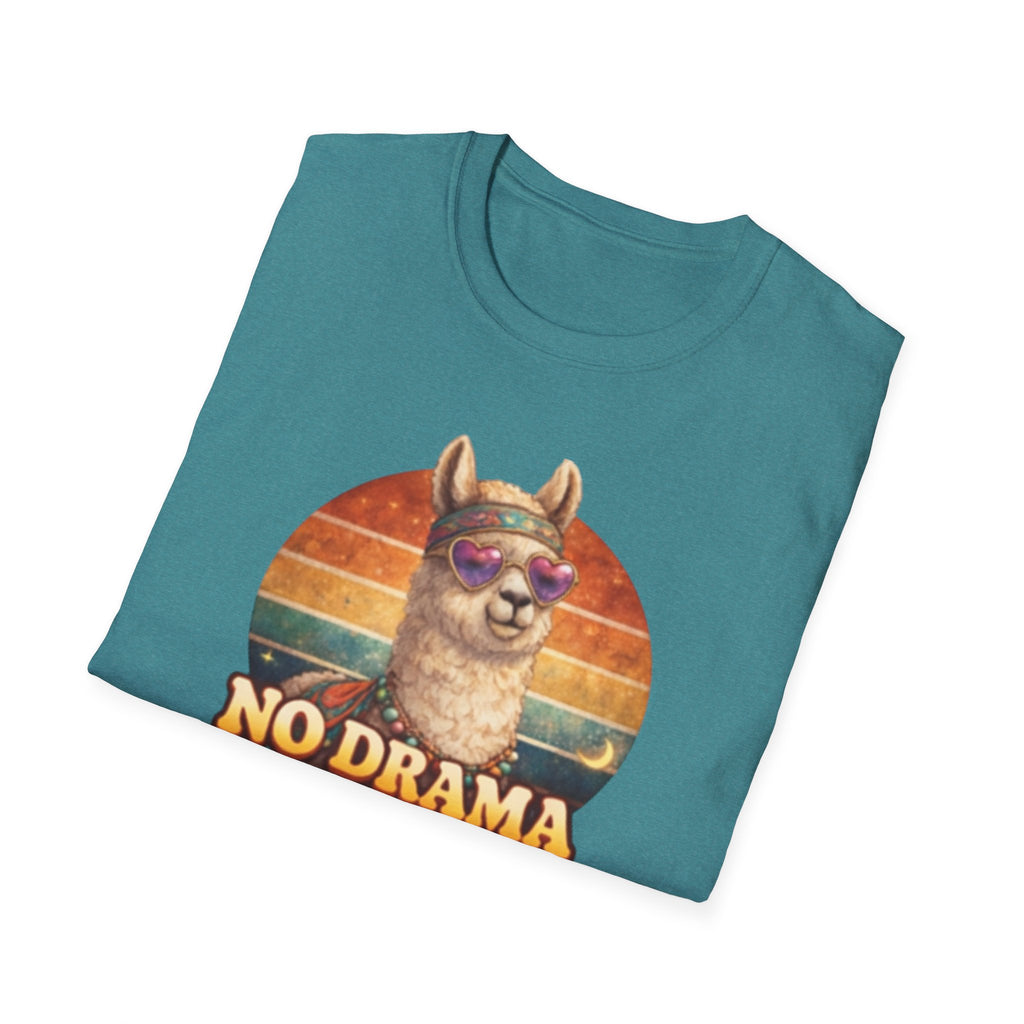 No Drama Llama Unisex Softstyle T-Shirt