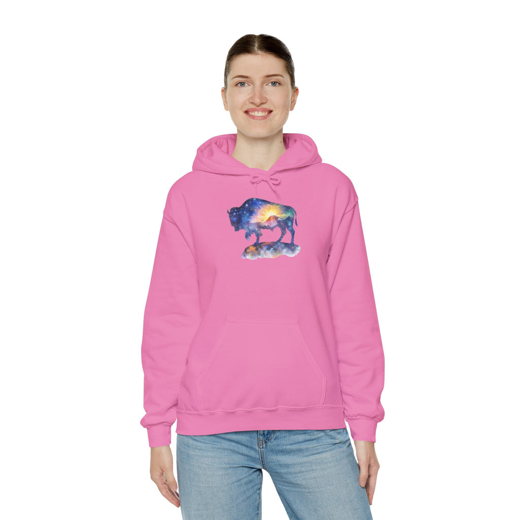 Cosmic Bison Graphic Sweatshirt