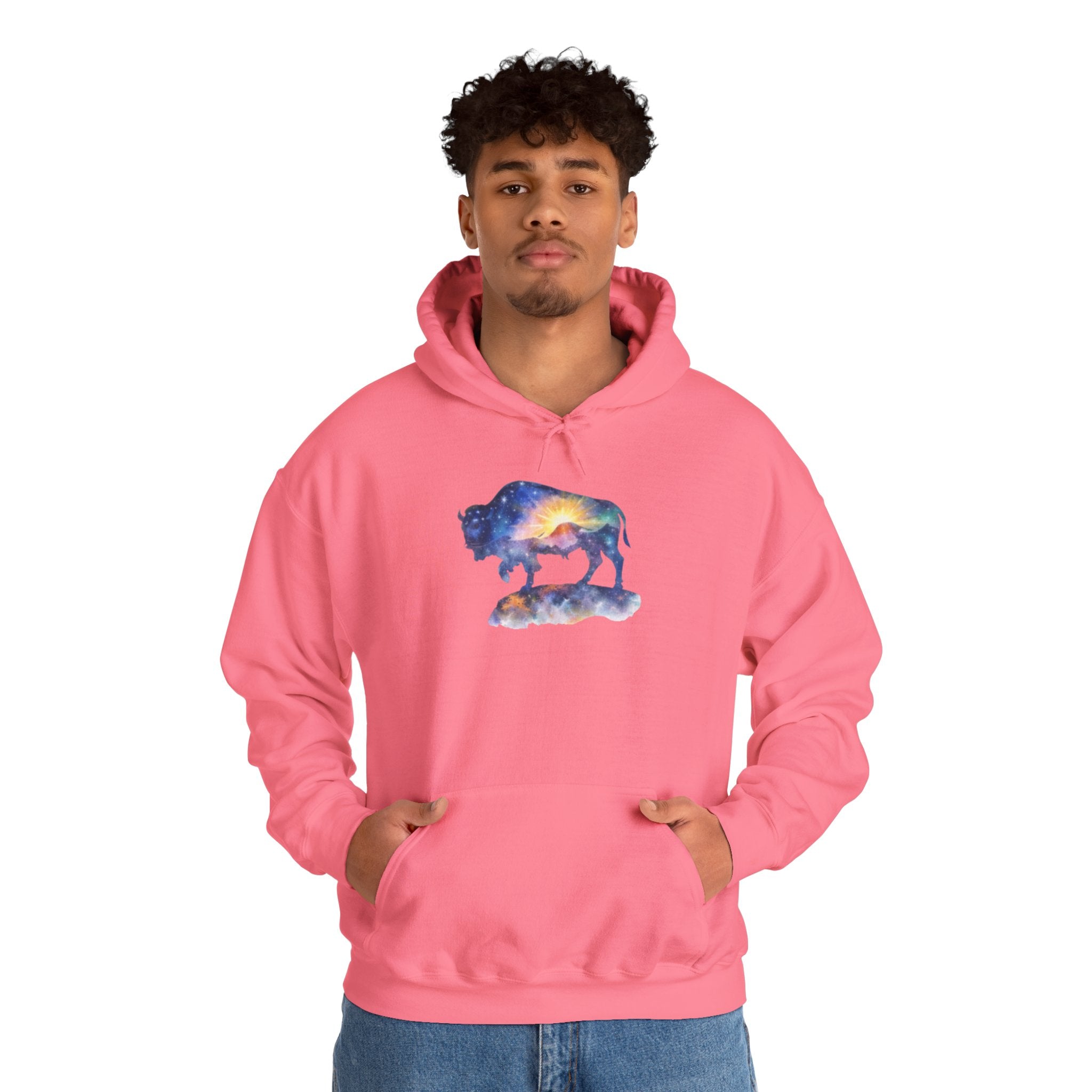 Cosmic Bison Graphic Sweatshirt