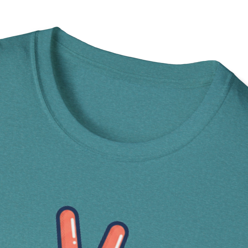 Peace Sign Hand T-Shirt | Retro Vibes, Minimal Graphic