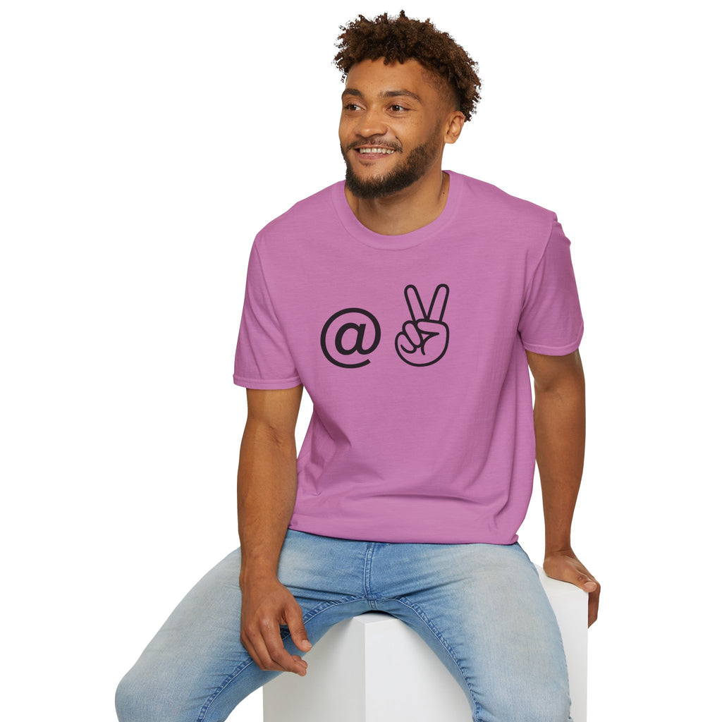 At Peace T-Shirt — Minimalist Graphic Tee