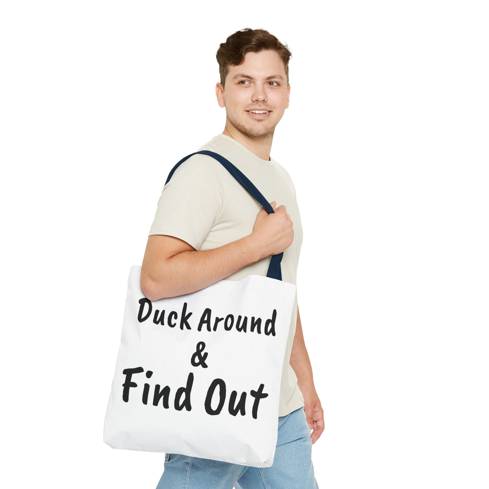 Duck Around Find Out Hoodie | Funny Phrase Pullover Sweatshirt