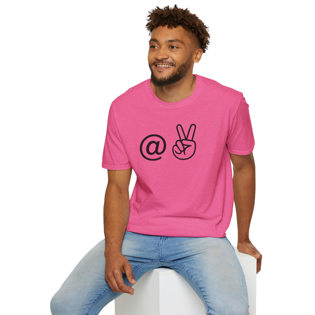 At Peace T-Shirt — Minimalist Graphic Tee