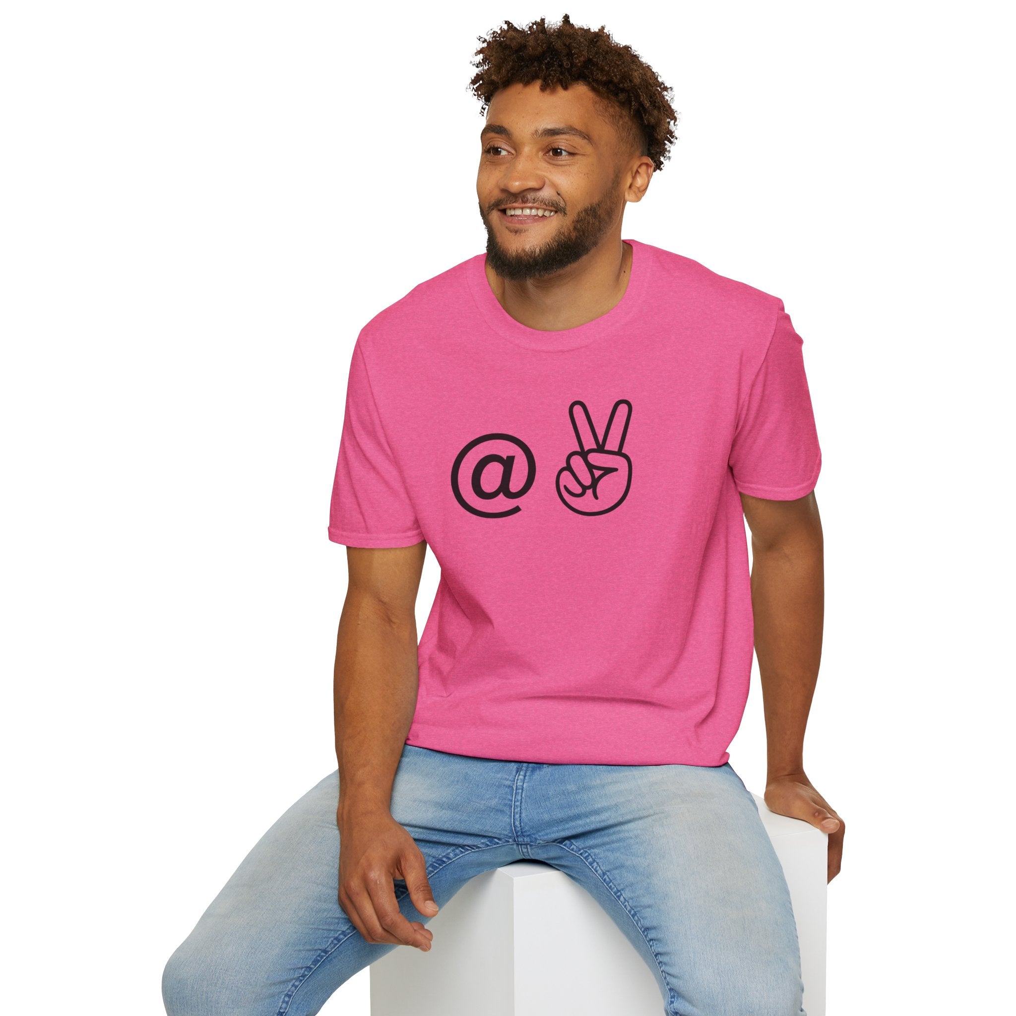 At Peace T-Shirt — Minimalist Graphic Tee