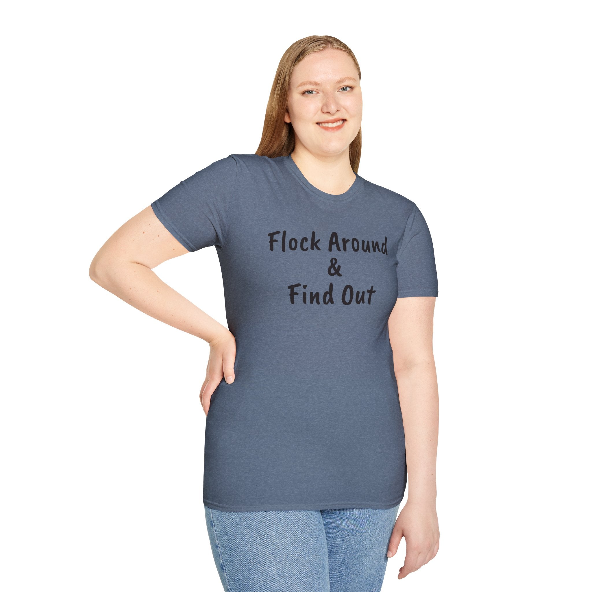 Copy of Flock Around and Find Out — Distressed Embroidered Dad Hat