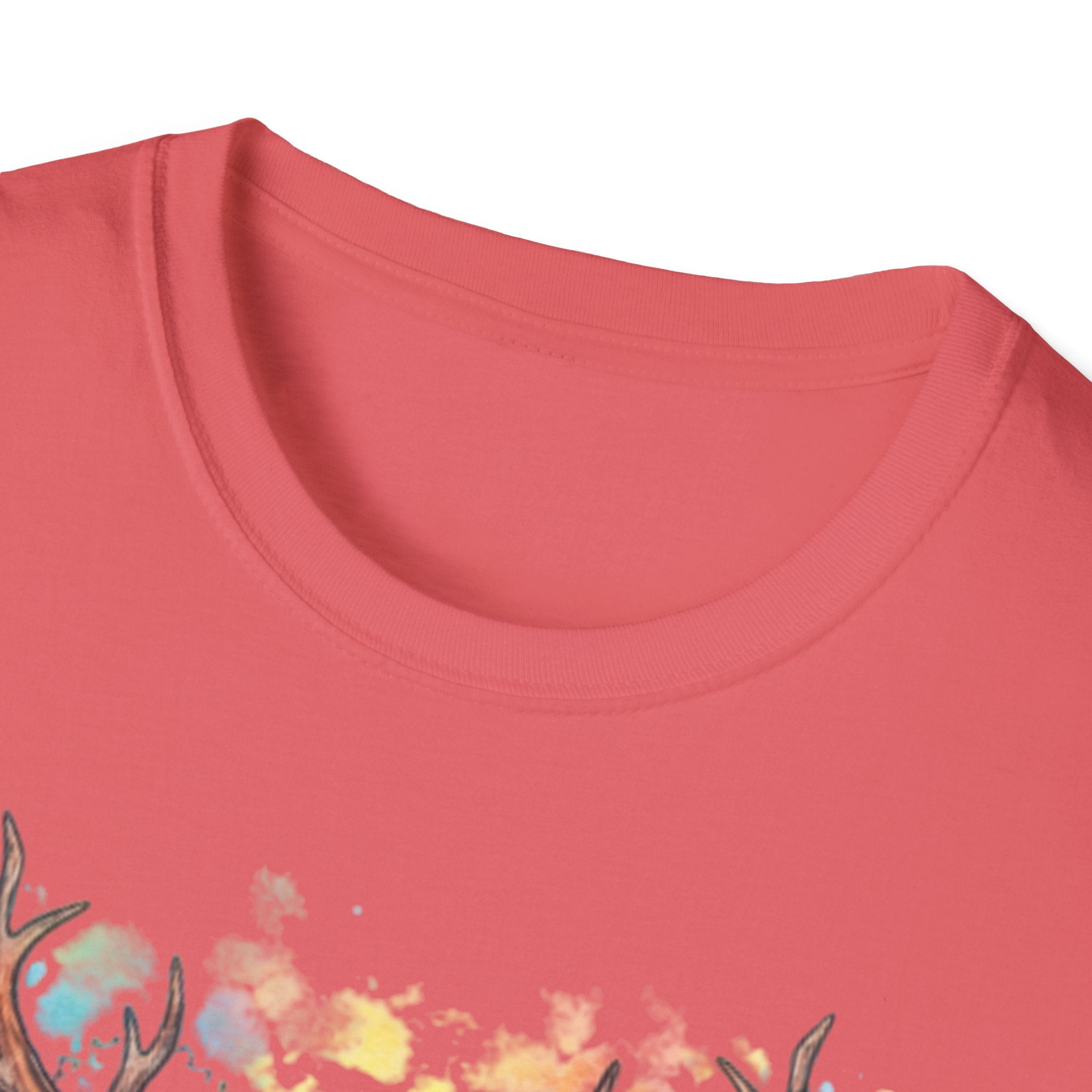 Boho Antler Dreamcatcher Watercolor T-Shirt