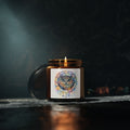 Owl Dreamcatcher Scented Soy Candle — Amber Jar Multiple sizes, Multiple Scents