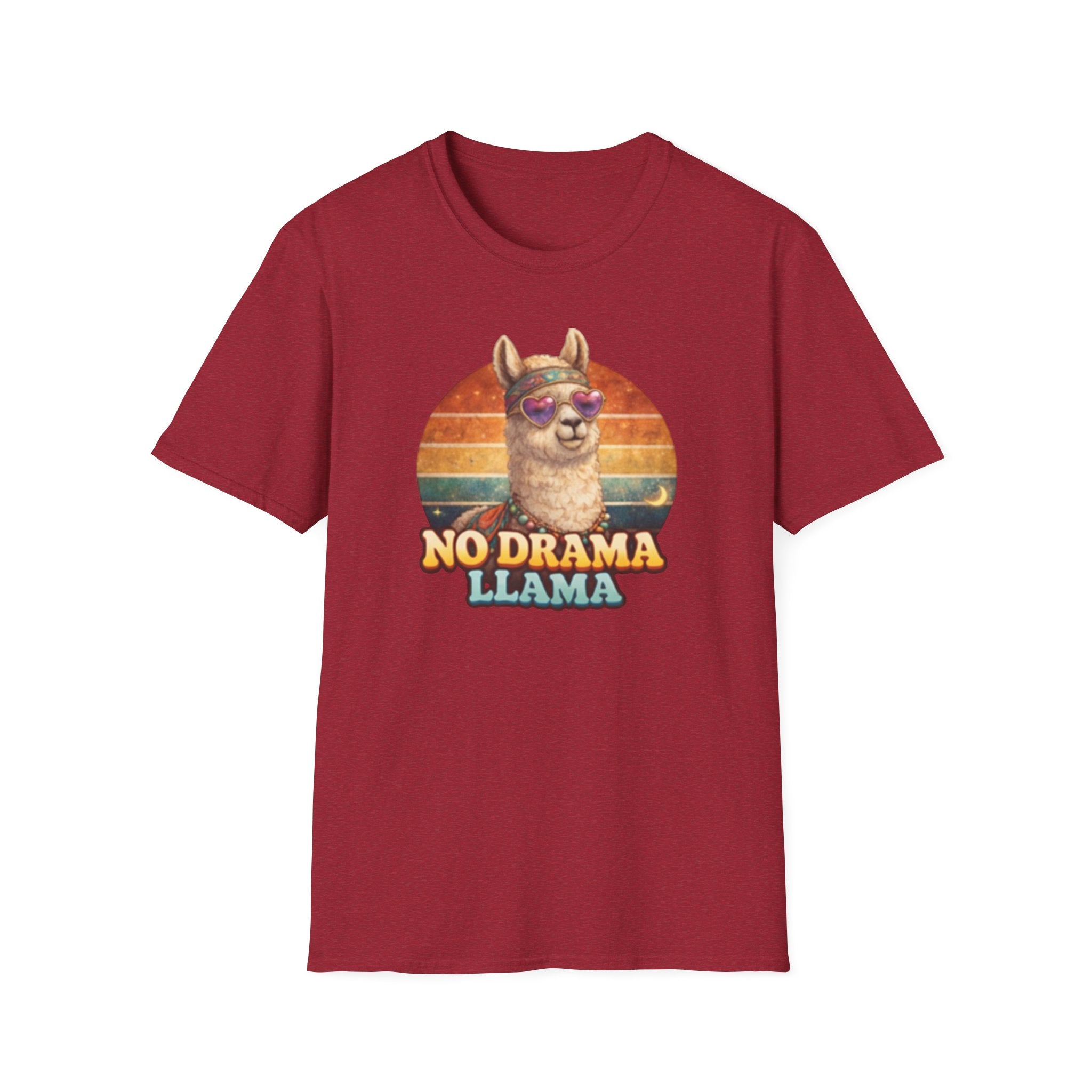 No Drama Llama Unisex Softstyle T-Shirt