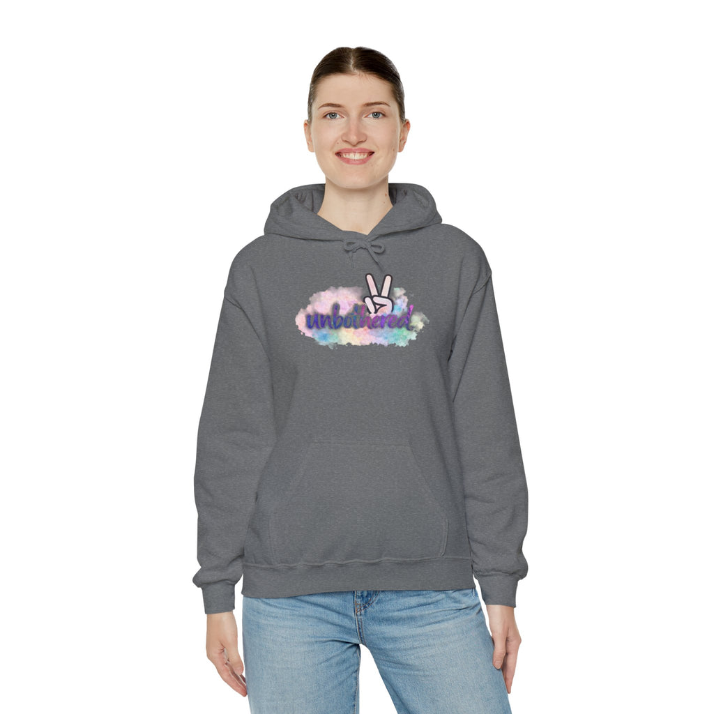 Unbothered Hoodie — Cozy Pullover Sweatshirt for Relaxed Vibes