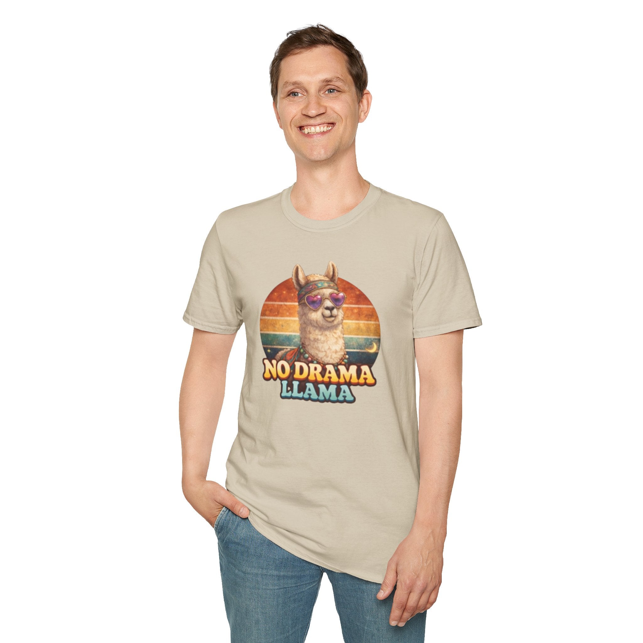 No Drama Llama Unisex Softstyle T-Shirt