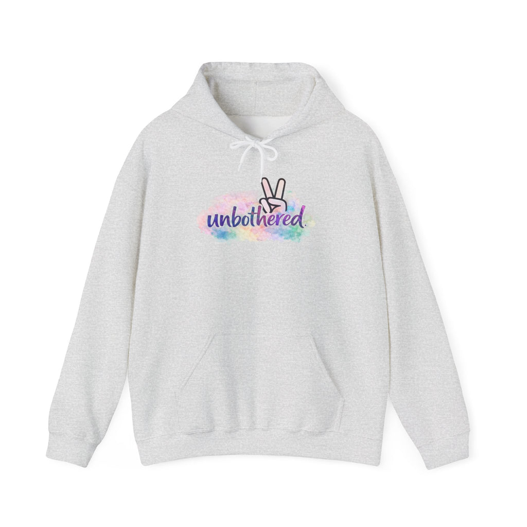 Unbothered Hoodie — Cozy Pullover Sweatshirt for Relaxed Vibes