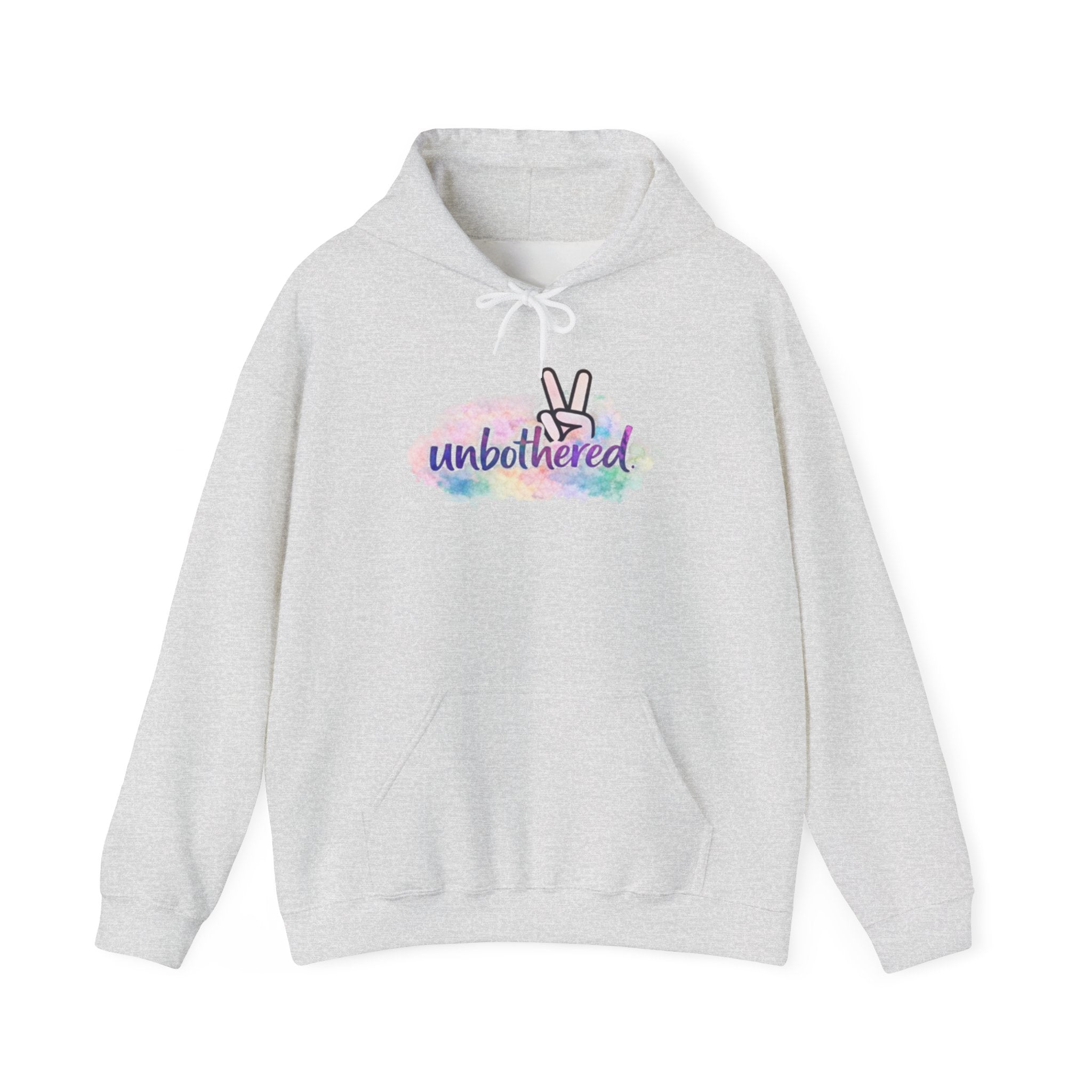 Unbothered Hoodie — Cozy Pullover Sweatshirt for Relaxed Vibes