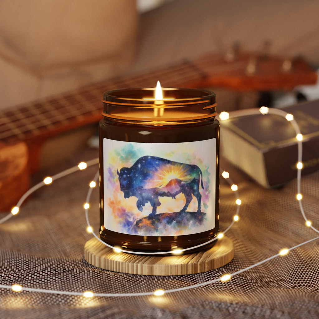Cosmic Buffalo Candle | Amber Jar Soy Candle
