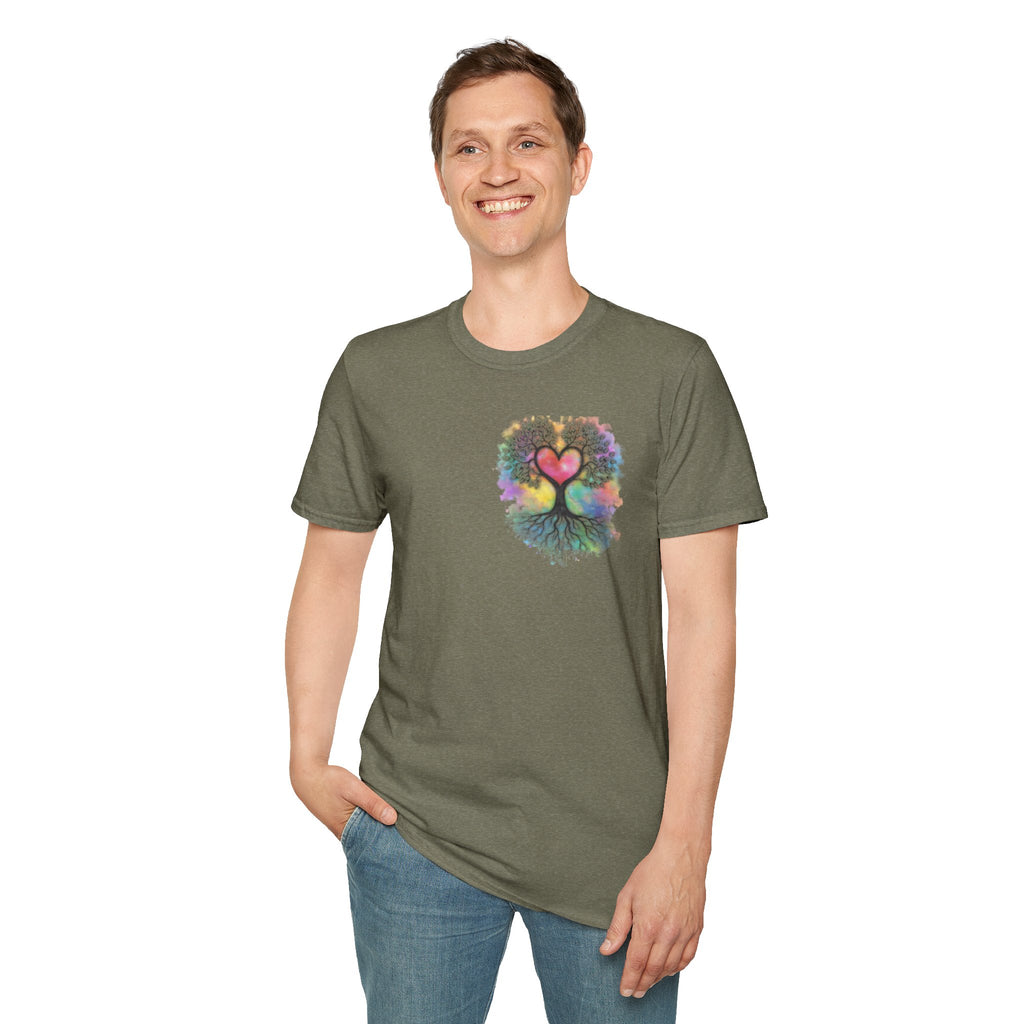 Rainbow Tree of Life Graphic T-Shirt