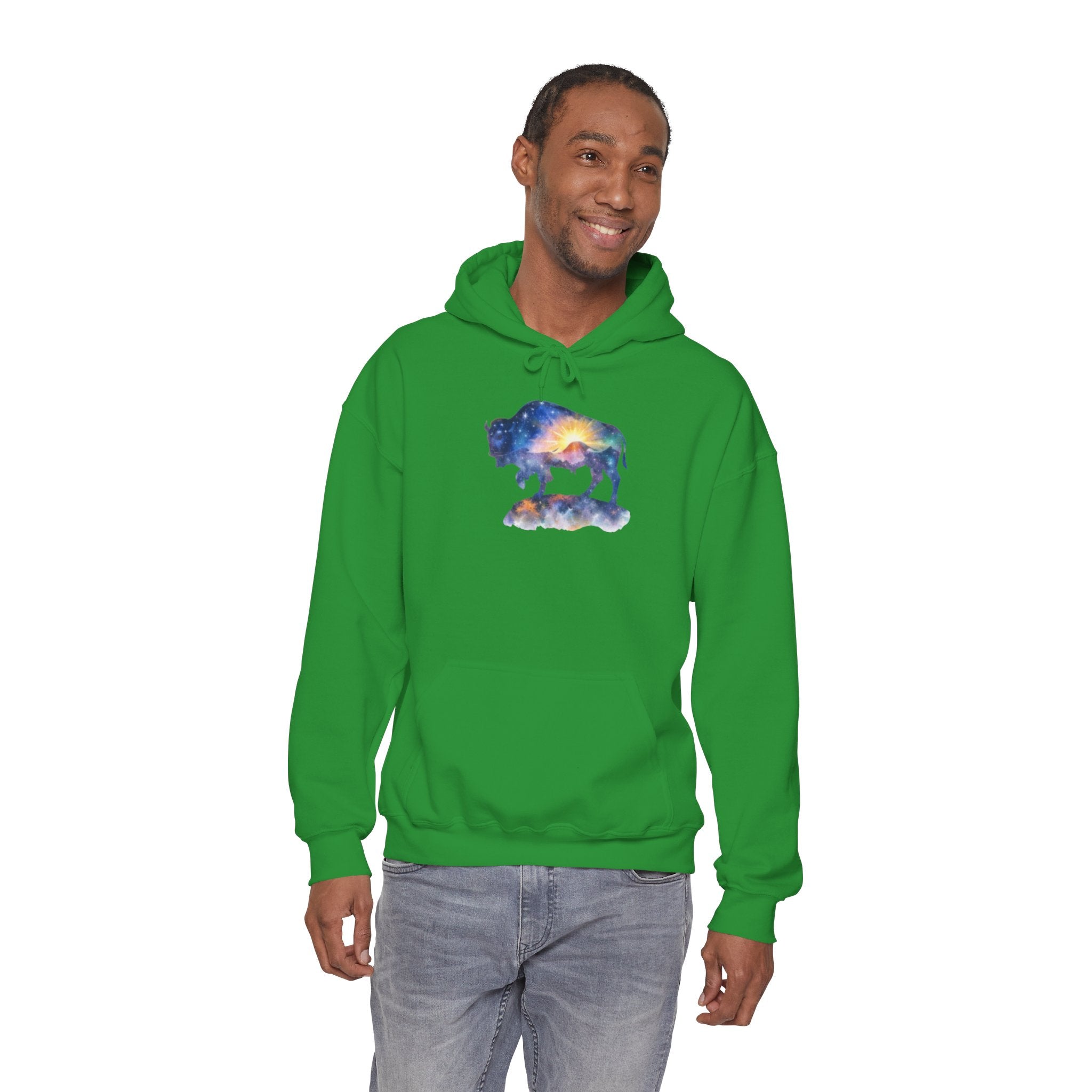 Cosmic Bison Graphic Sweatshirt