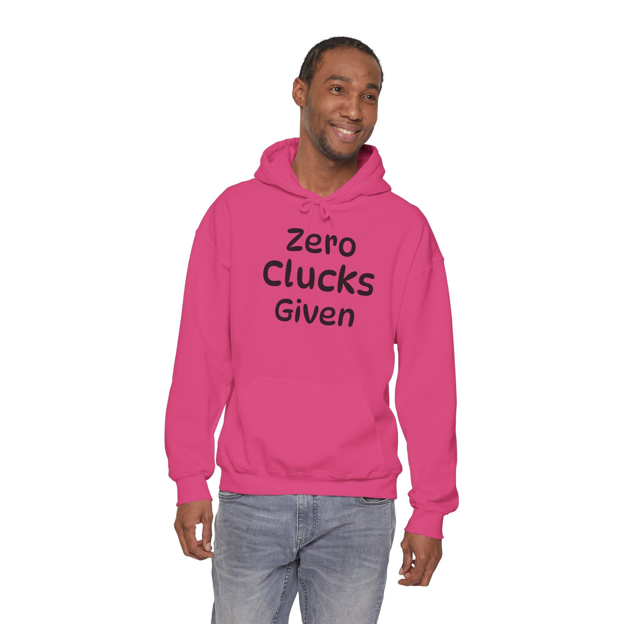 Zero Clucks Given Unisex Heavy Blend™ Hooded Sweatshirt